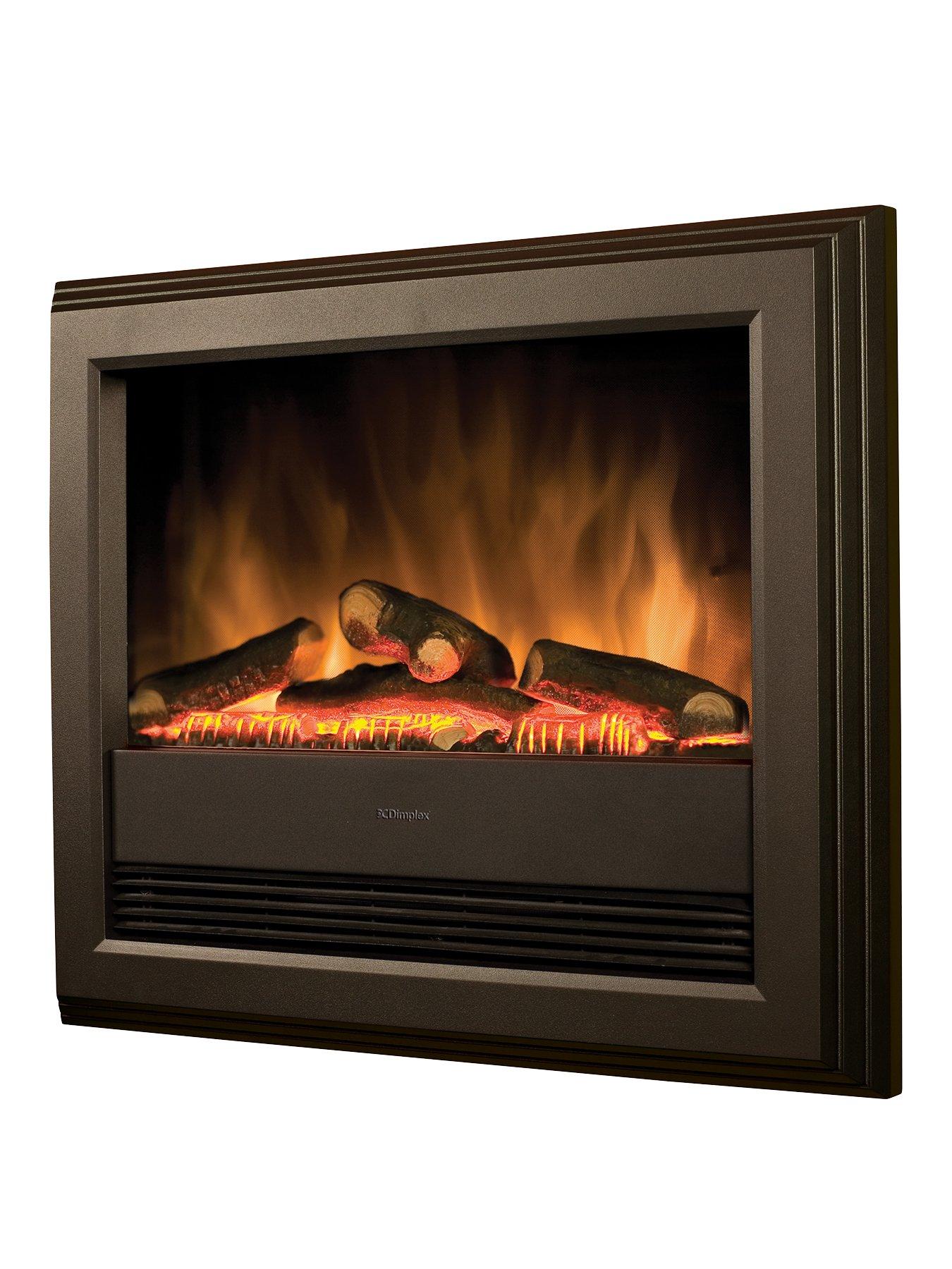 Product photograph of Dimplex Bach Optiflame Electric Wall Fire from very.co.uk