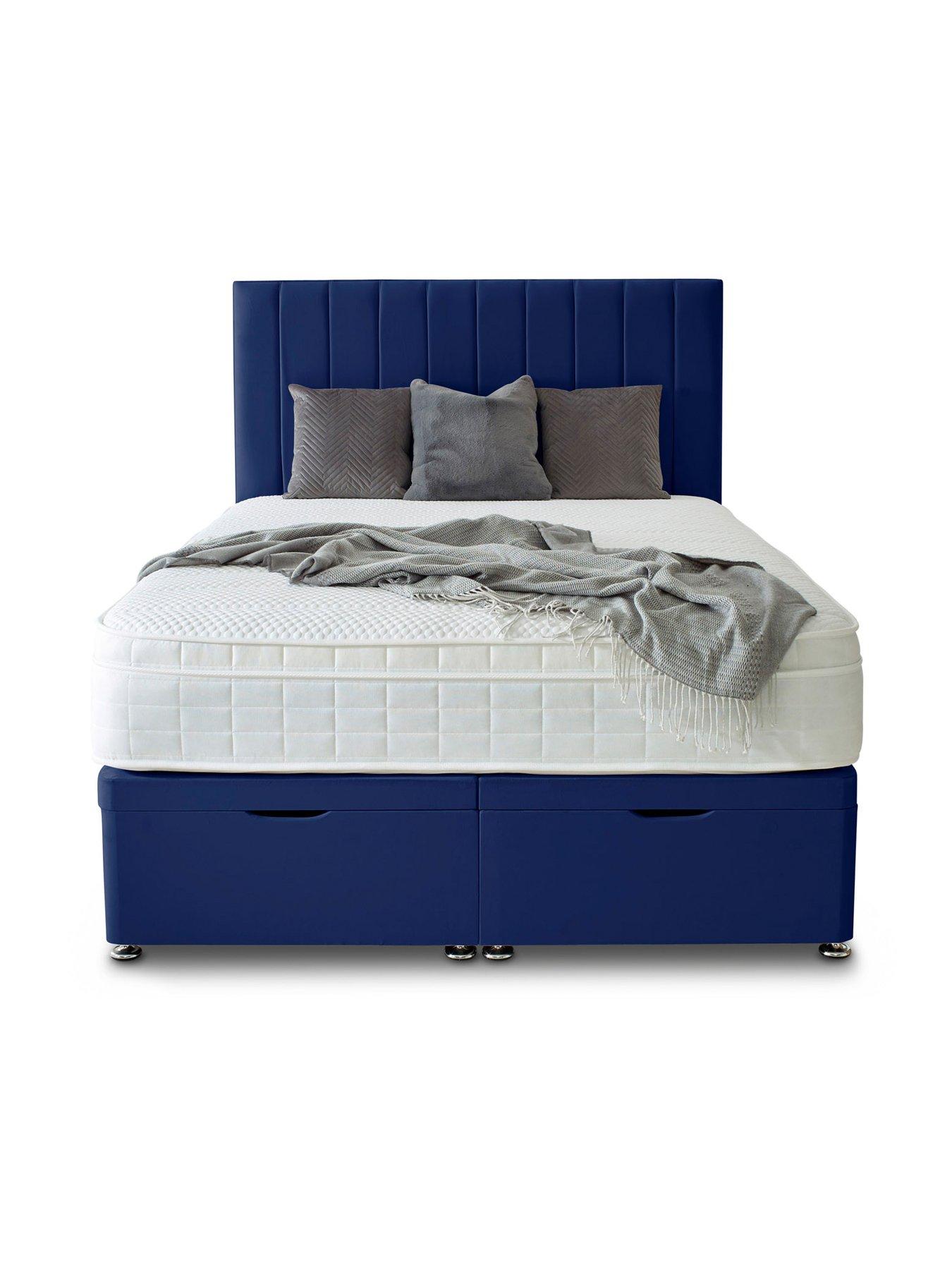 Shire Beds Liberty 1000 Memory Ottoman Dbl Divan | very.co.uk