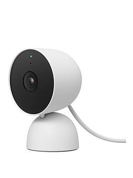 Product photograph of Google Nest Cam Indoor Camera from very.co.uk