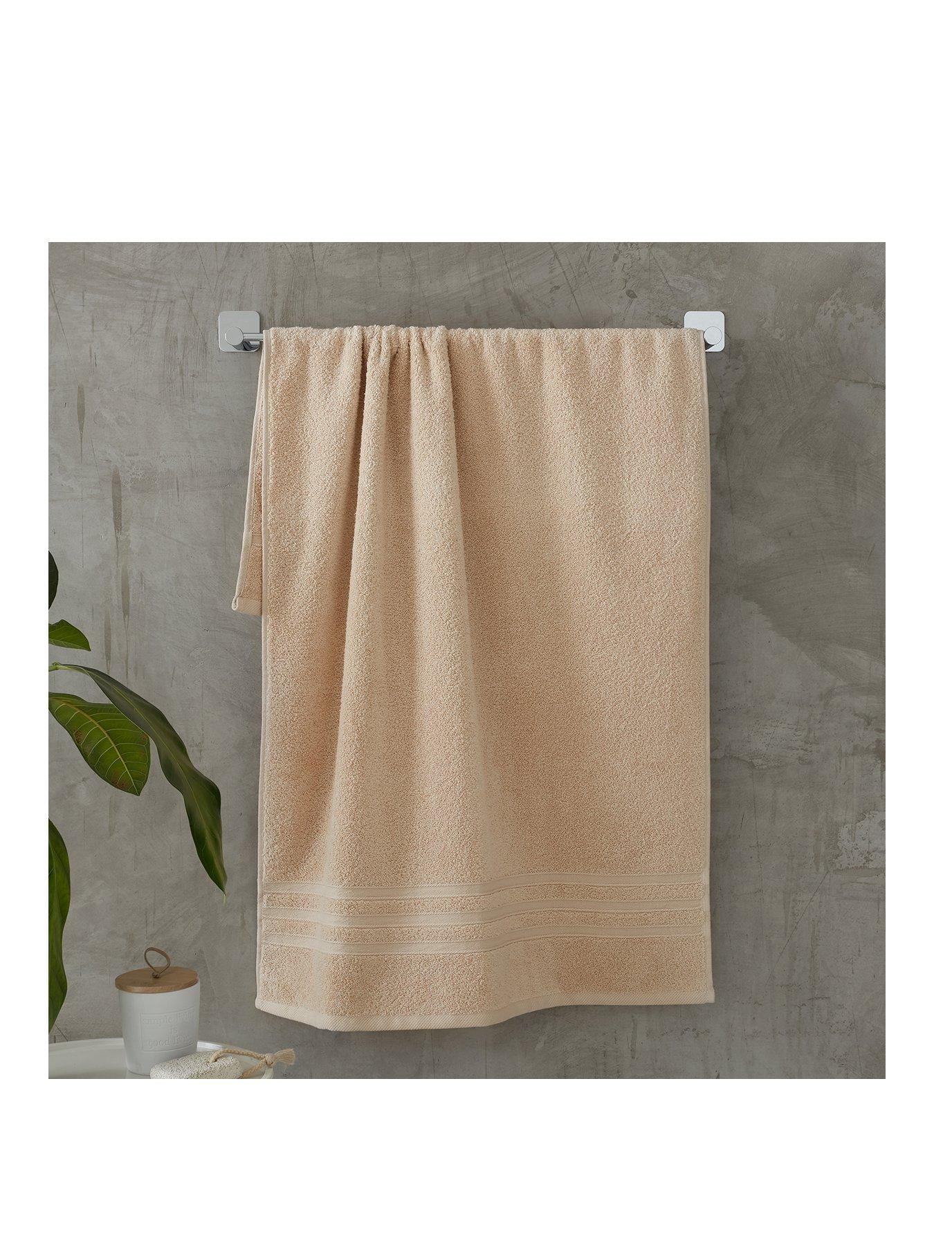 Catherine Lansfield Zero Twist 100% Cotton Bath Sheet