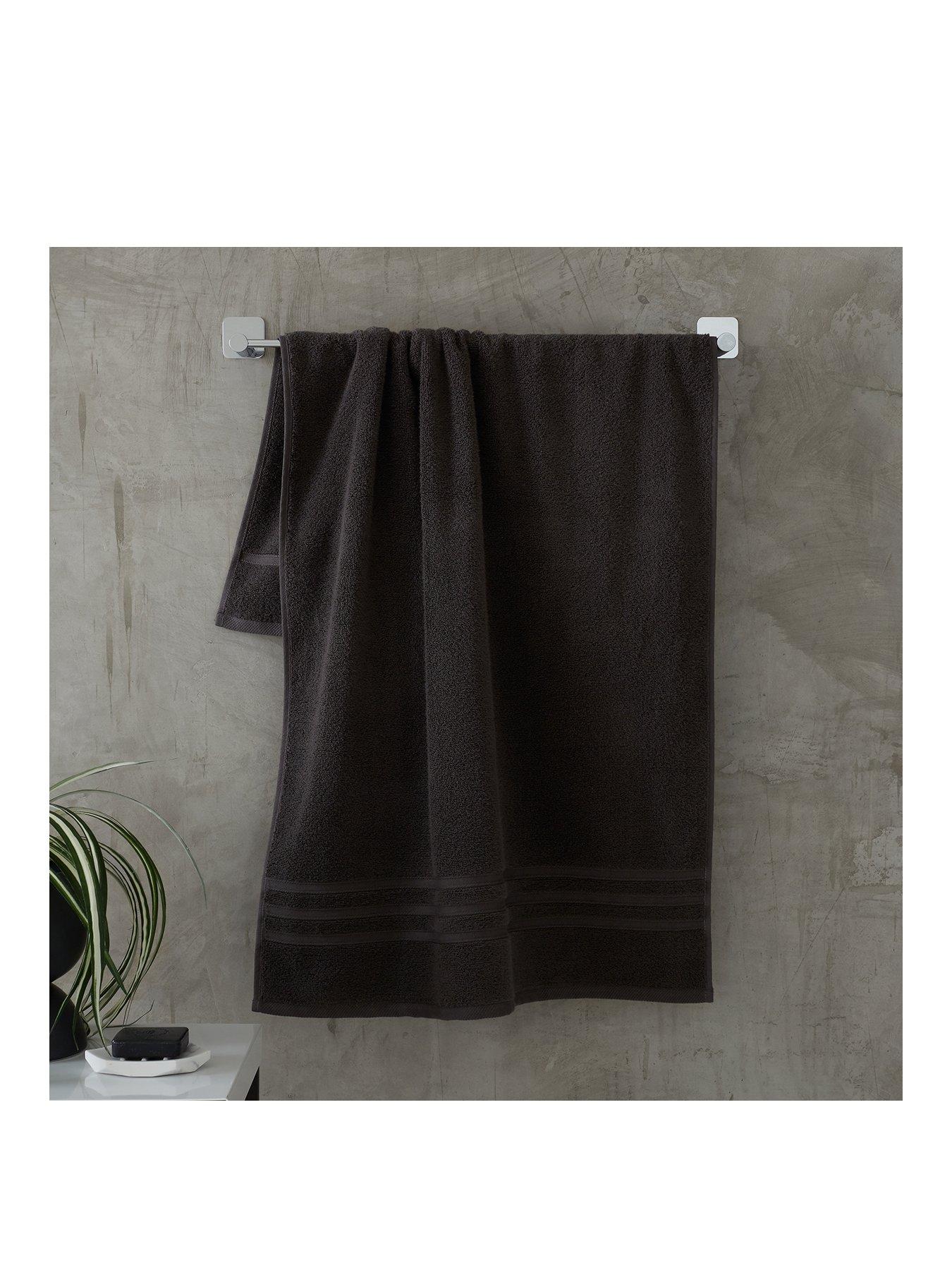 Catherine Lansfield Zero Twist 100% Cotton Bath Sheet