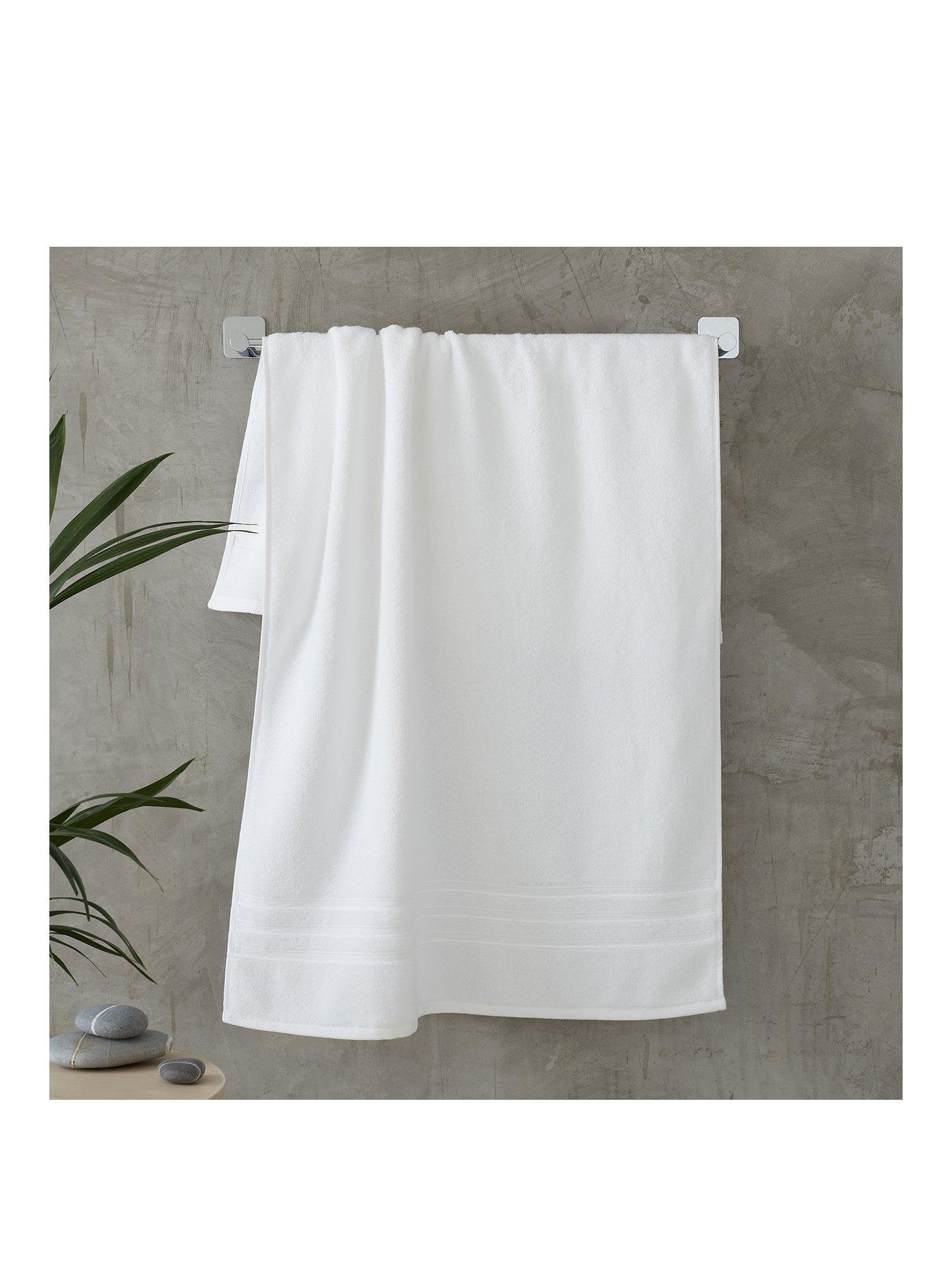 Catherine Lansfield Zero Twist 100% Cotton Bath Sheet