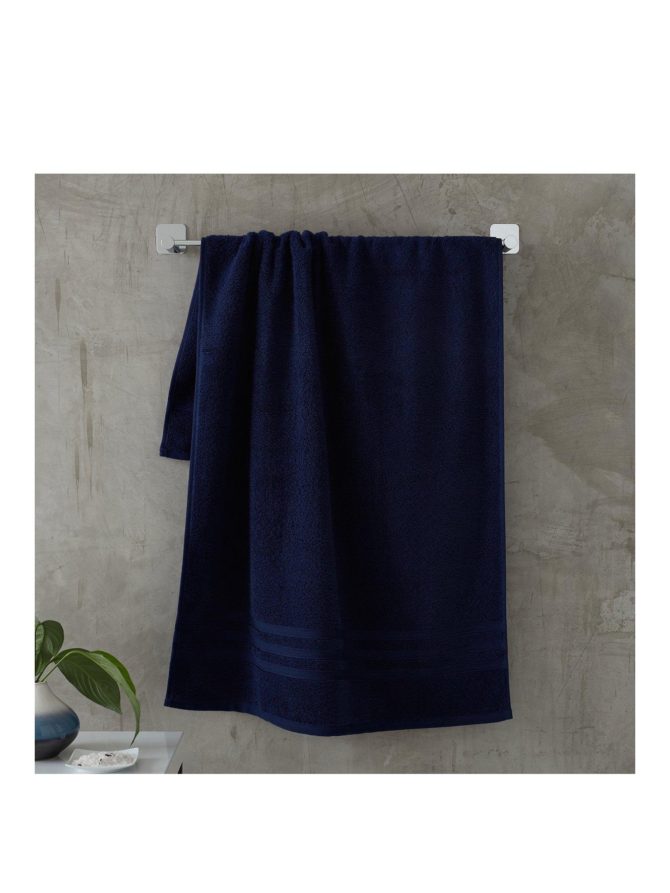 Catherine Lansfield Zero Twist 100% Cotton Bath Sheet