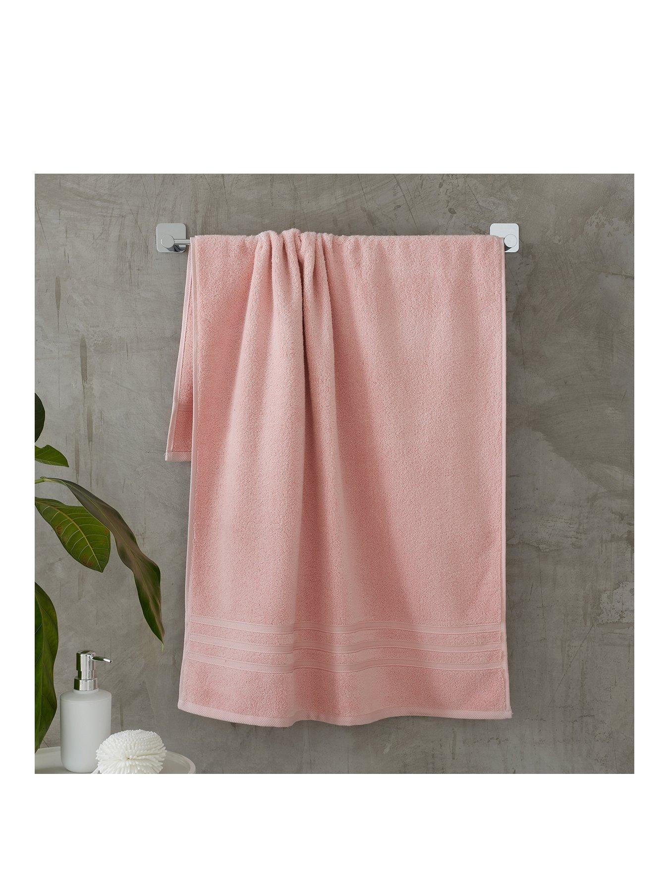 Catherine Lansfield Zero Twist 100% Cotton Bath Sheet