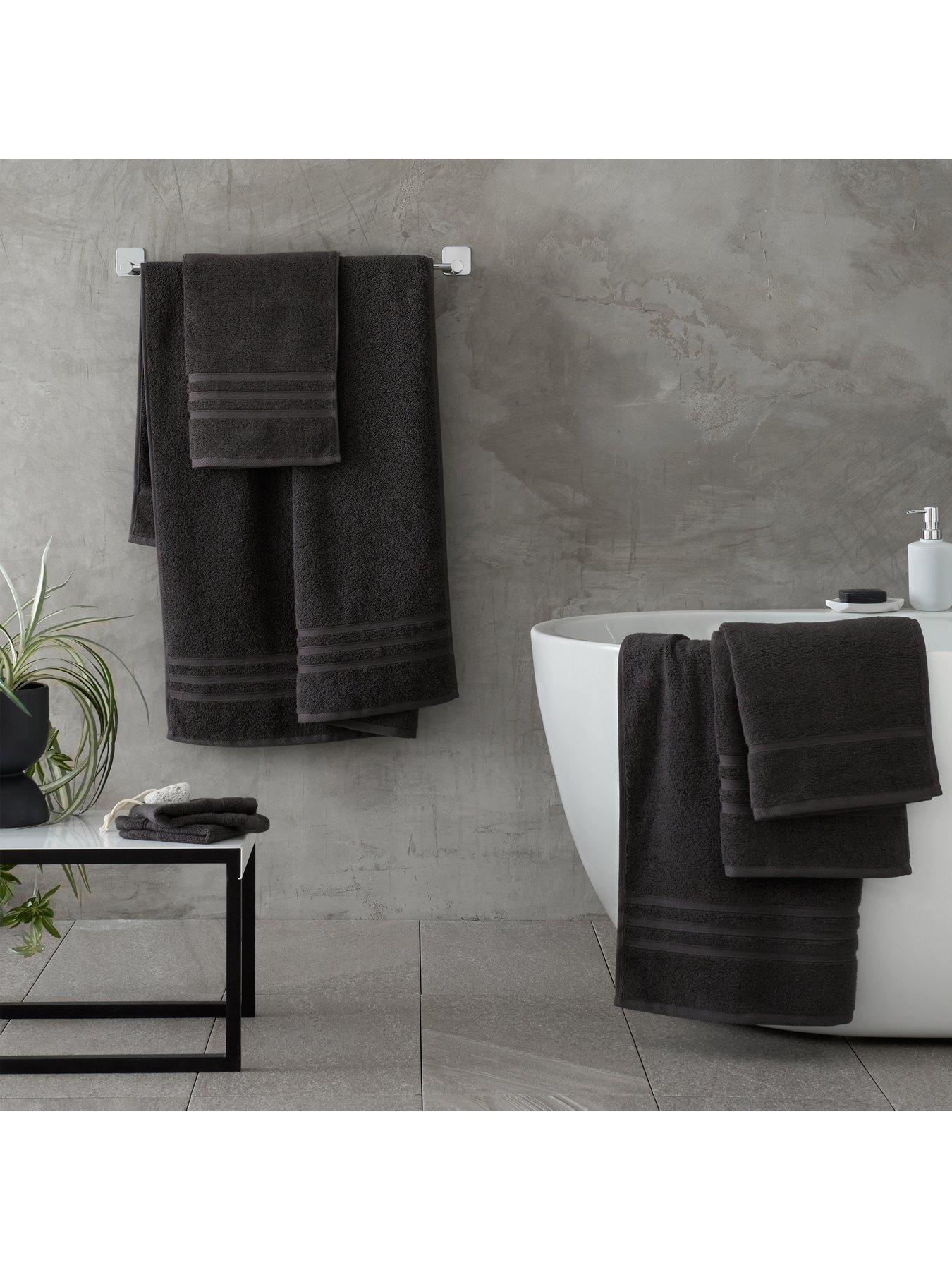 Image 4 of 6 of Catherine Lansfield Zero Twist 100% Cotton Bath Sheet