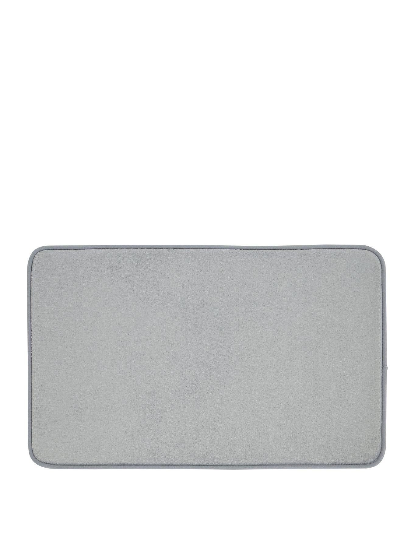 Catherine Lansfield Bath Mat, Polyester, Blush 