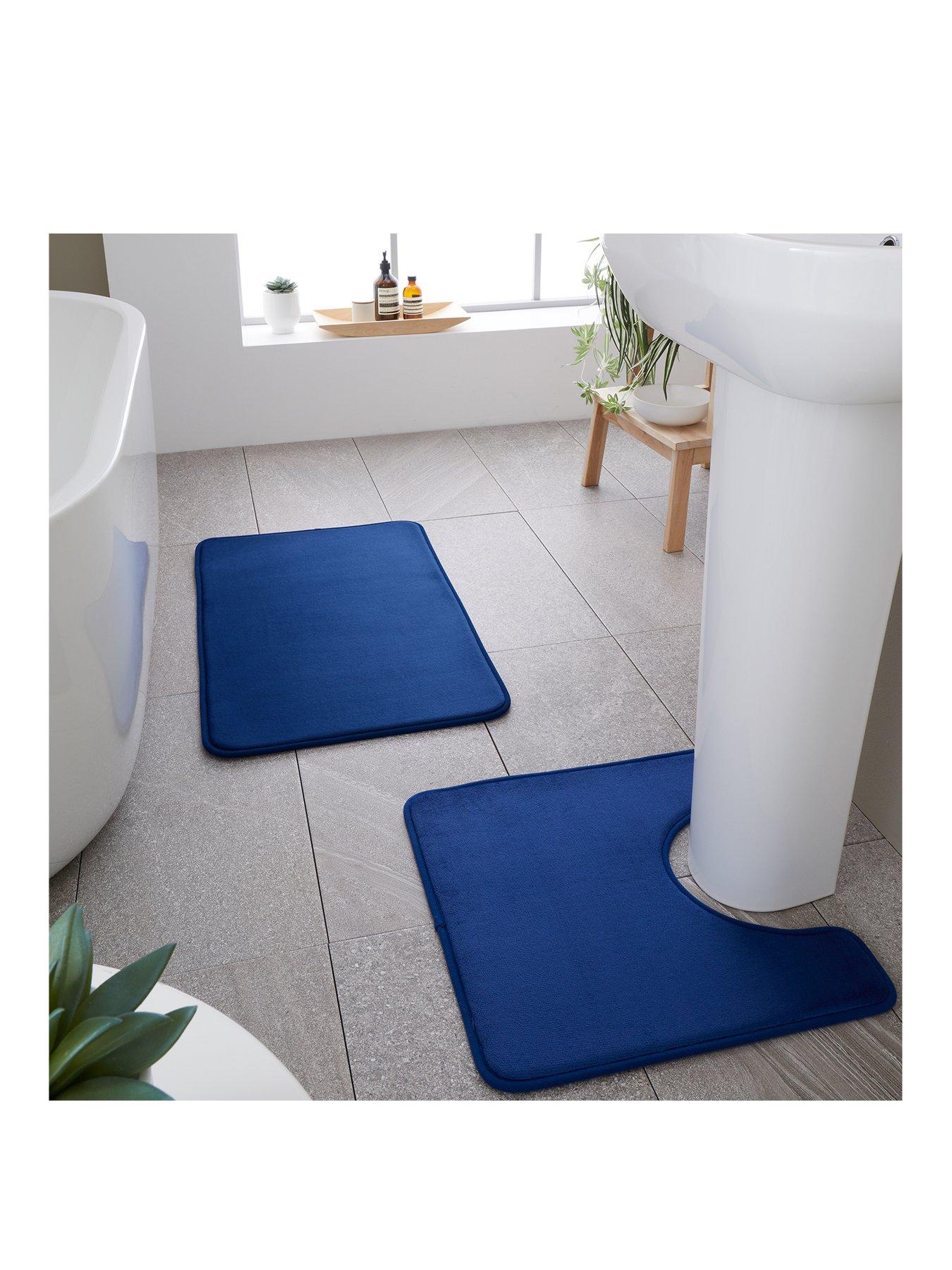 catherine-lansfield-anti-bacterial-memory-foam-bath-and-pedestal-mat-set
