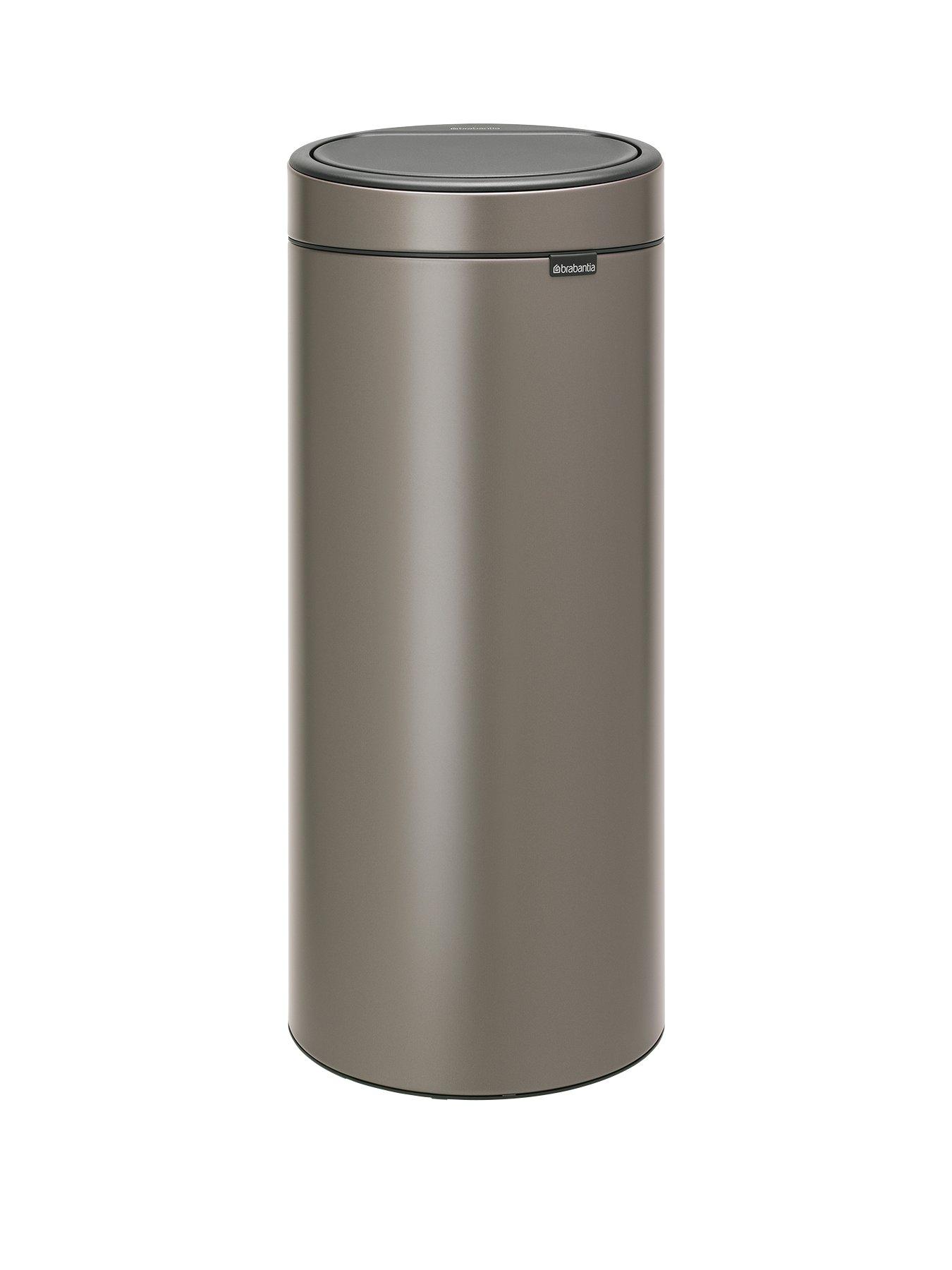 Brabantia 30 Litre Touch Bin Platinum very.co.uk