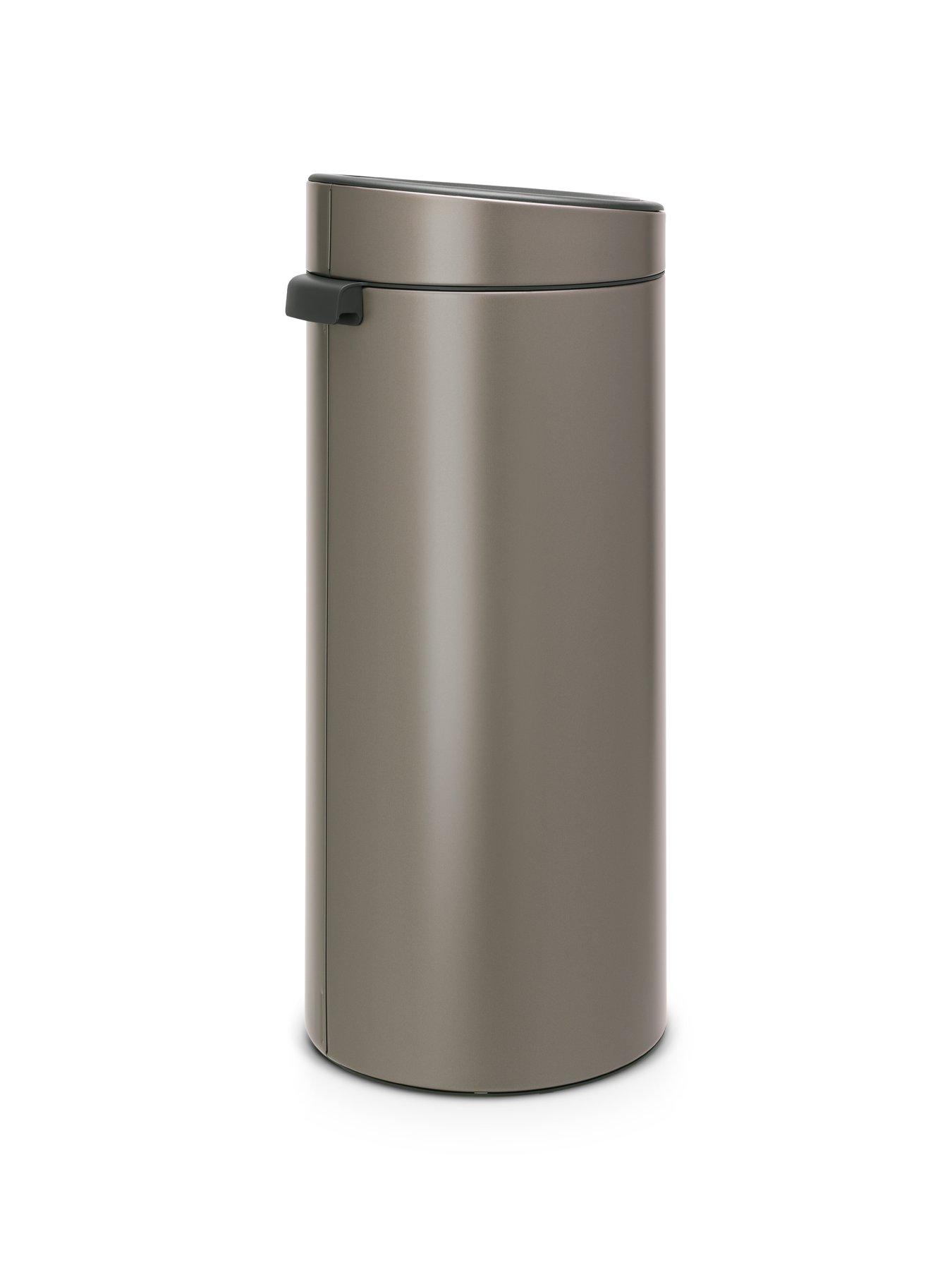 Brabantia 30 Litre Touch Bin Platinum very.co.uk