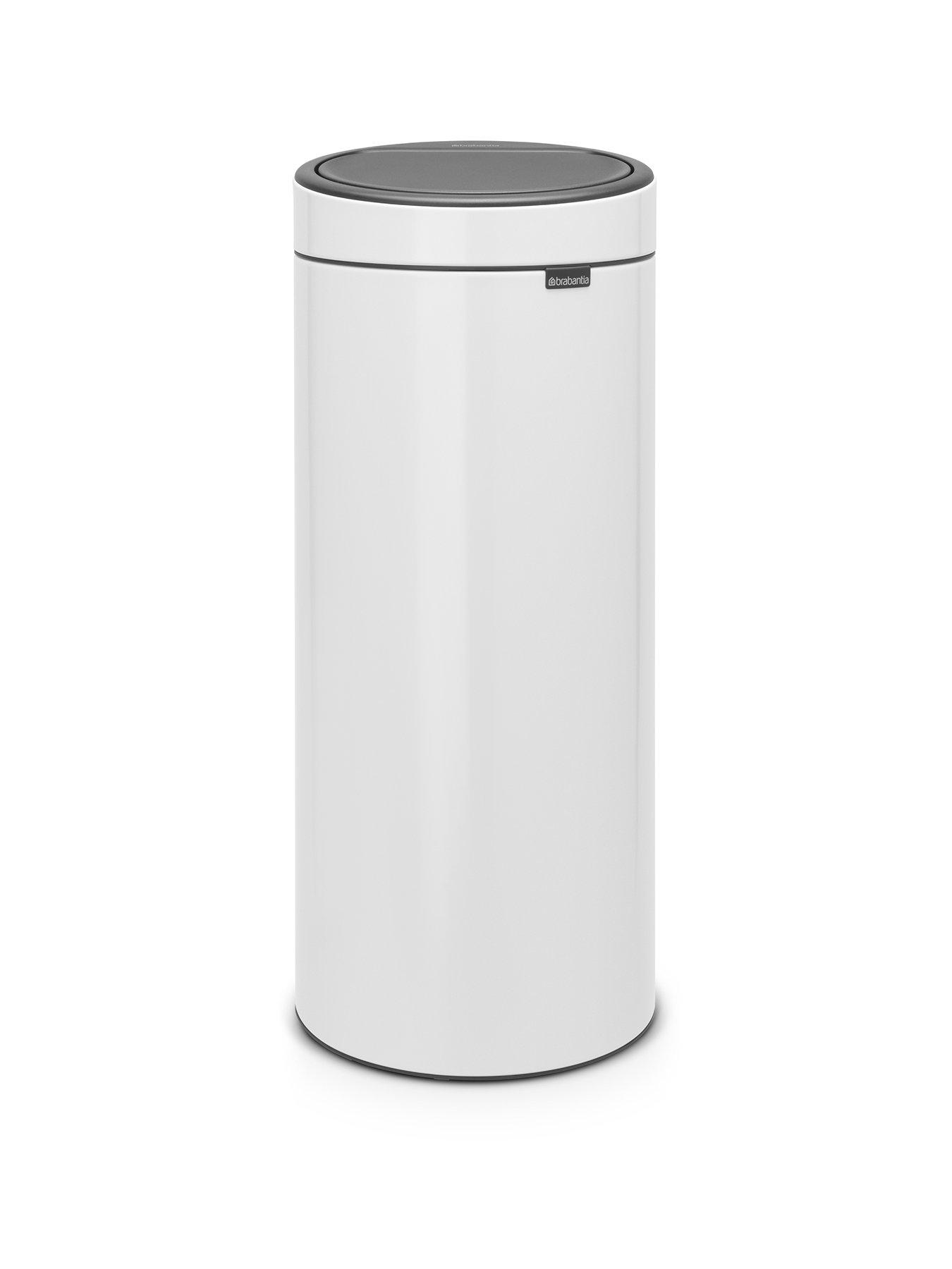 Brabantia 30-Litre Touch Bin in White