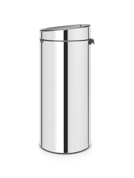 stillFront image of brabantia-30-litre-touch-bin-steel