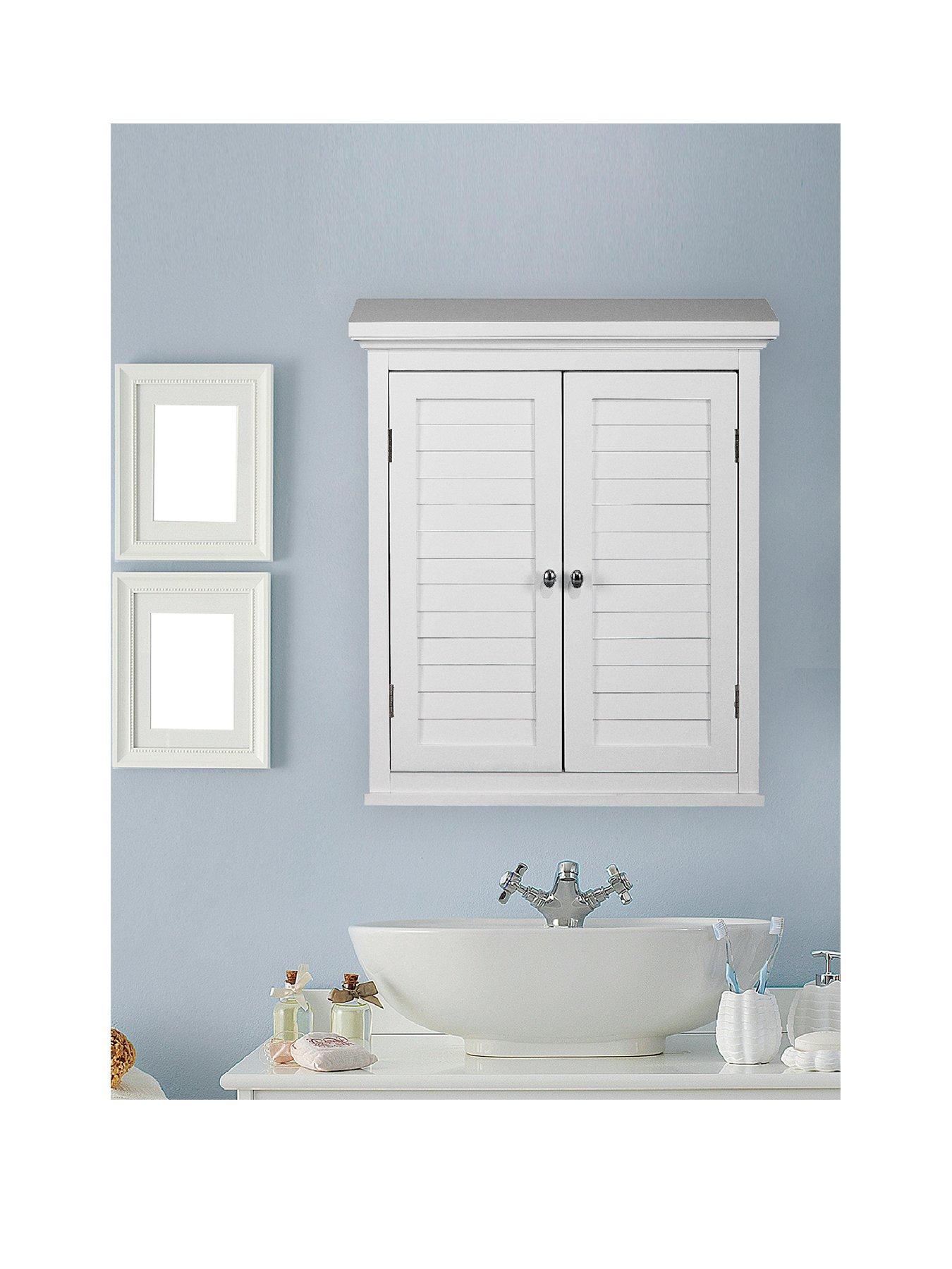 Product photograph of Teamson Home Glancy 2 Door Wall Cabinet from very.co.uk