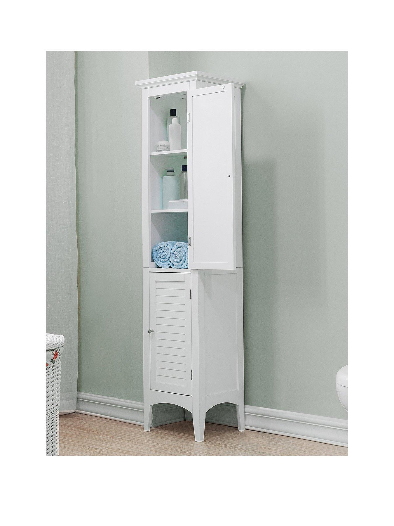 Product photograph of Teamson Home Glancy 2 Door Tall Storage Cabinet from very.co.uk