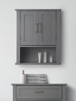 Product photograph of Teamson Home Mercer Wall-mount Cabinet from very.co.uk