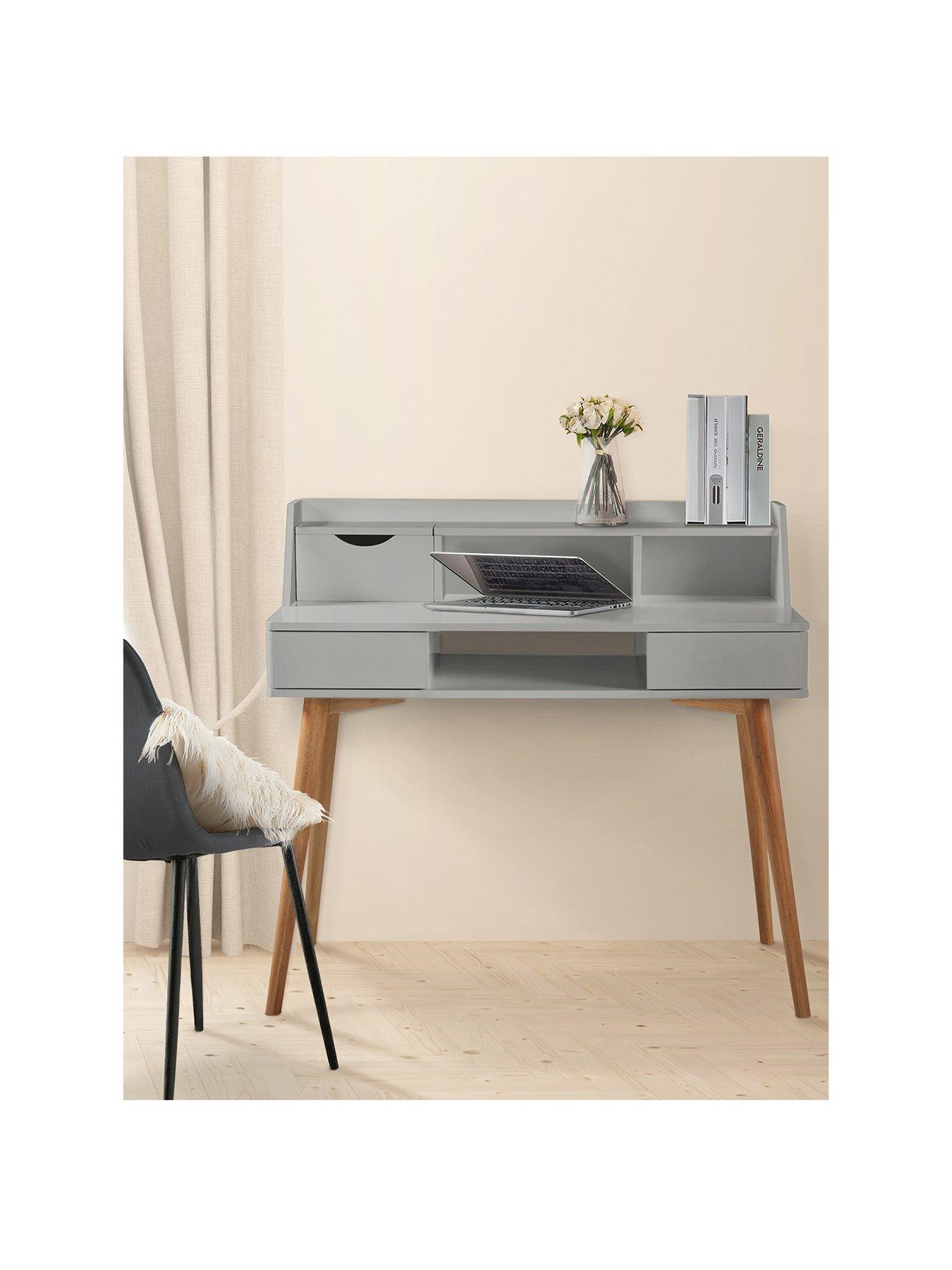 Product photograph of Teamson Home Creativo Writing Desk W Storage from very.co.uk