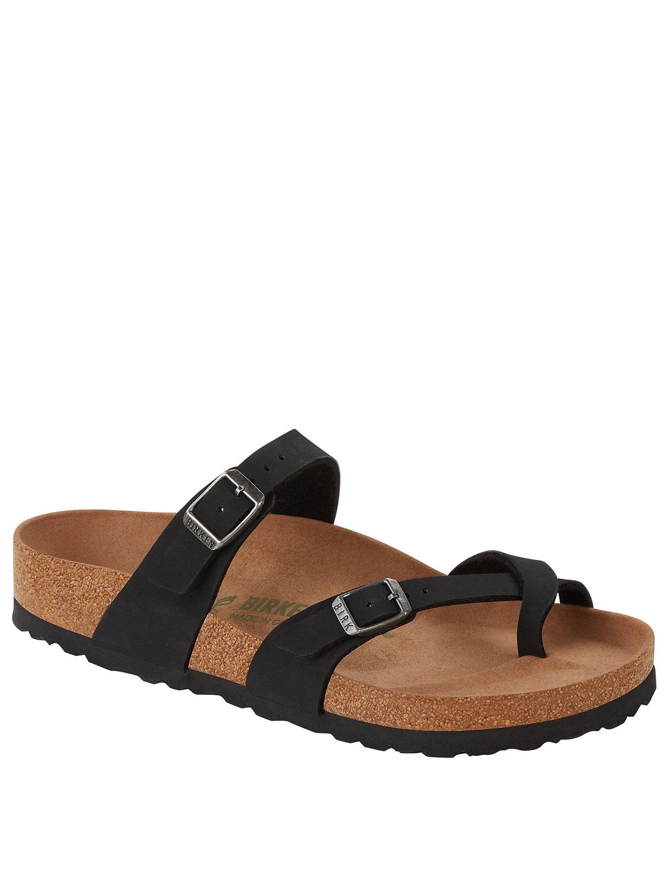 undefined Mayari Birkibuc Vegan Sandal - Black