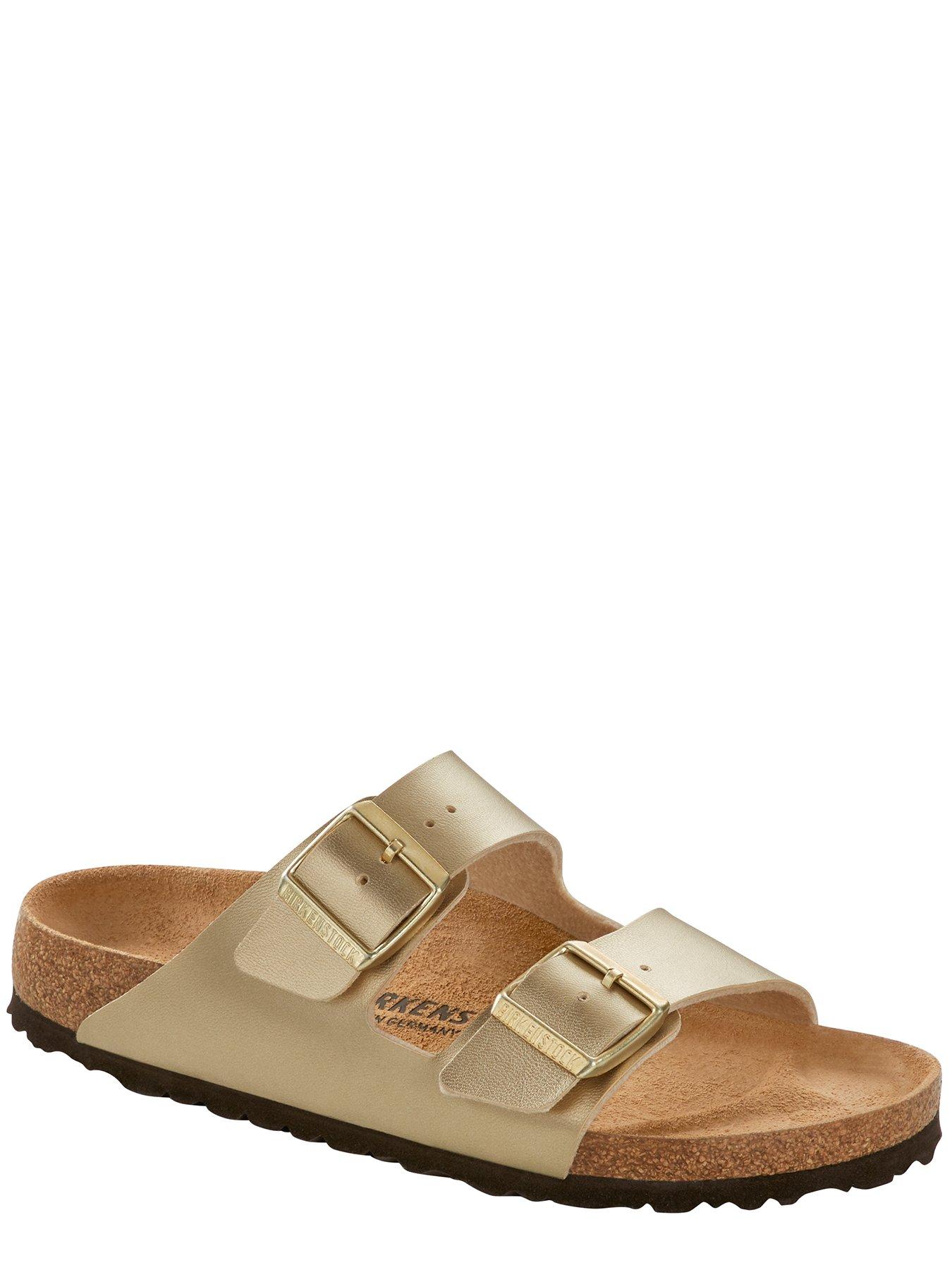 Gold birkenstocks deals