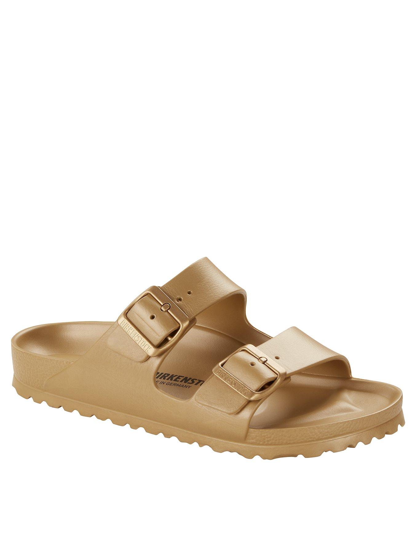 undefined Arizona Eva Flat Sandal - Gold