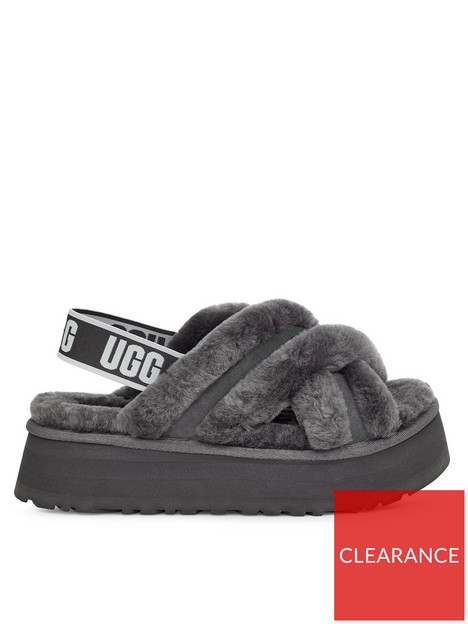 ugg-disco-cross-slide-slippers-charcoal