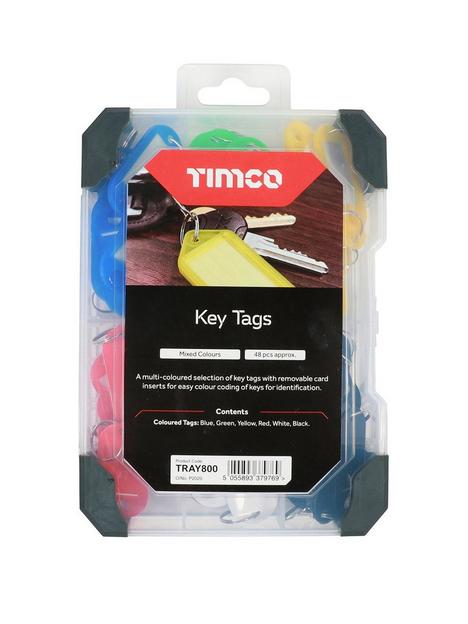 timco-key-tags-mixed-tray-48pcs