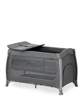 Product photograph of Hauck Play N Relax Center - Melange Charcoal from very.co.uk