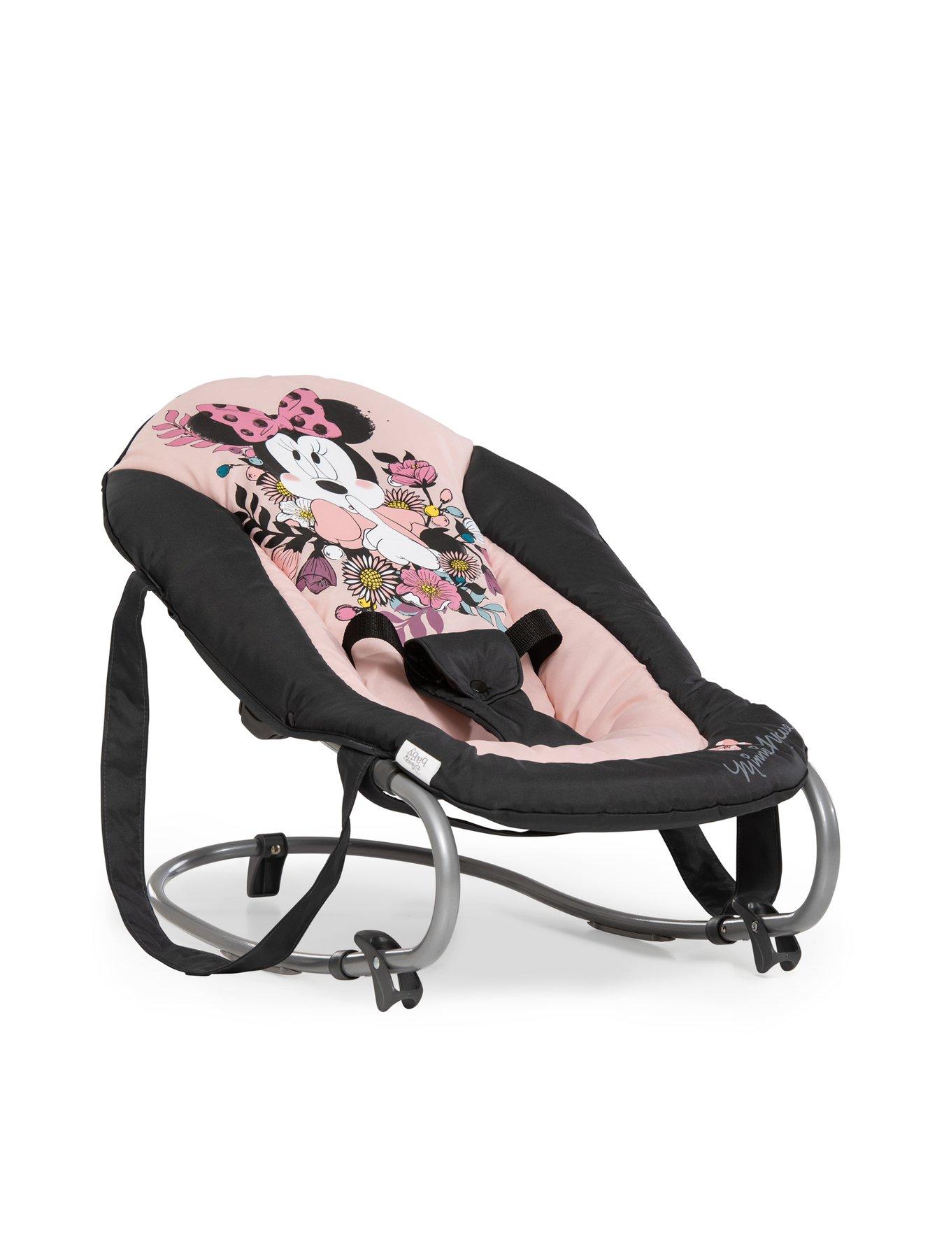 Minnie mouse baby bouncer & hot sale rocker chair