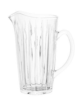 Product photograph of Premier Housewares Beaufort Crystal 1 4 Litre Pitcher from very.co.uk