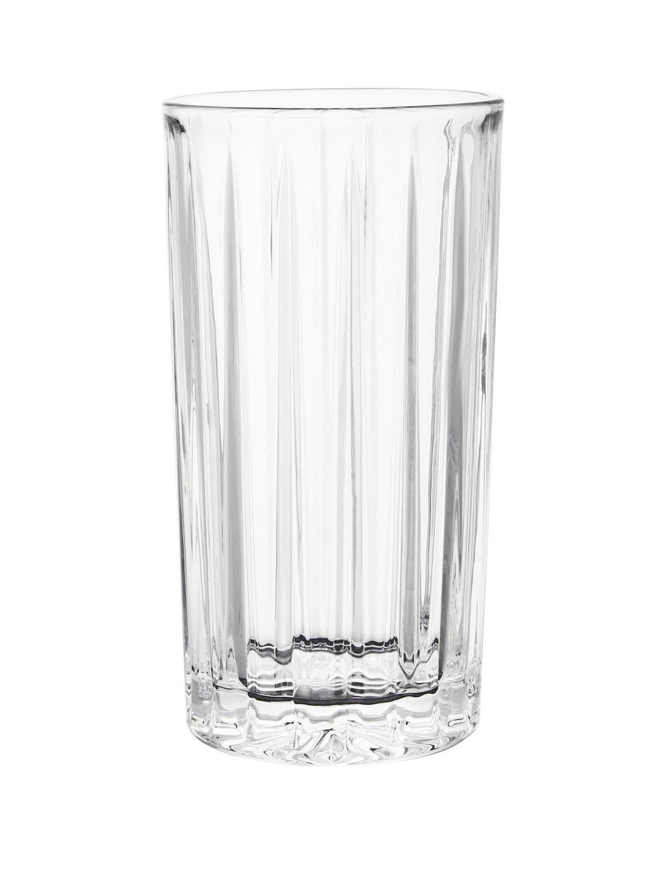 Libbey 132 Heavy Base Hi-Ball Glasses, 8-Ounce, Set of 24