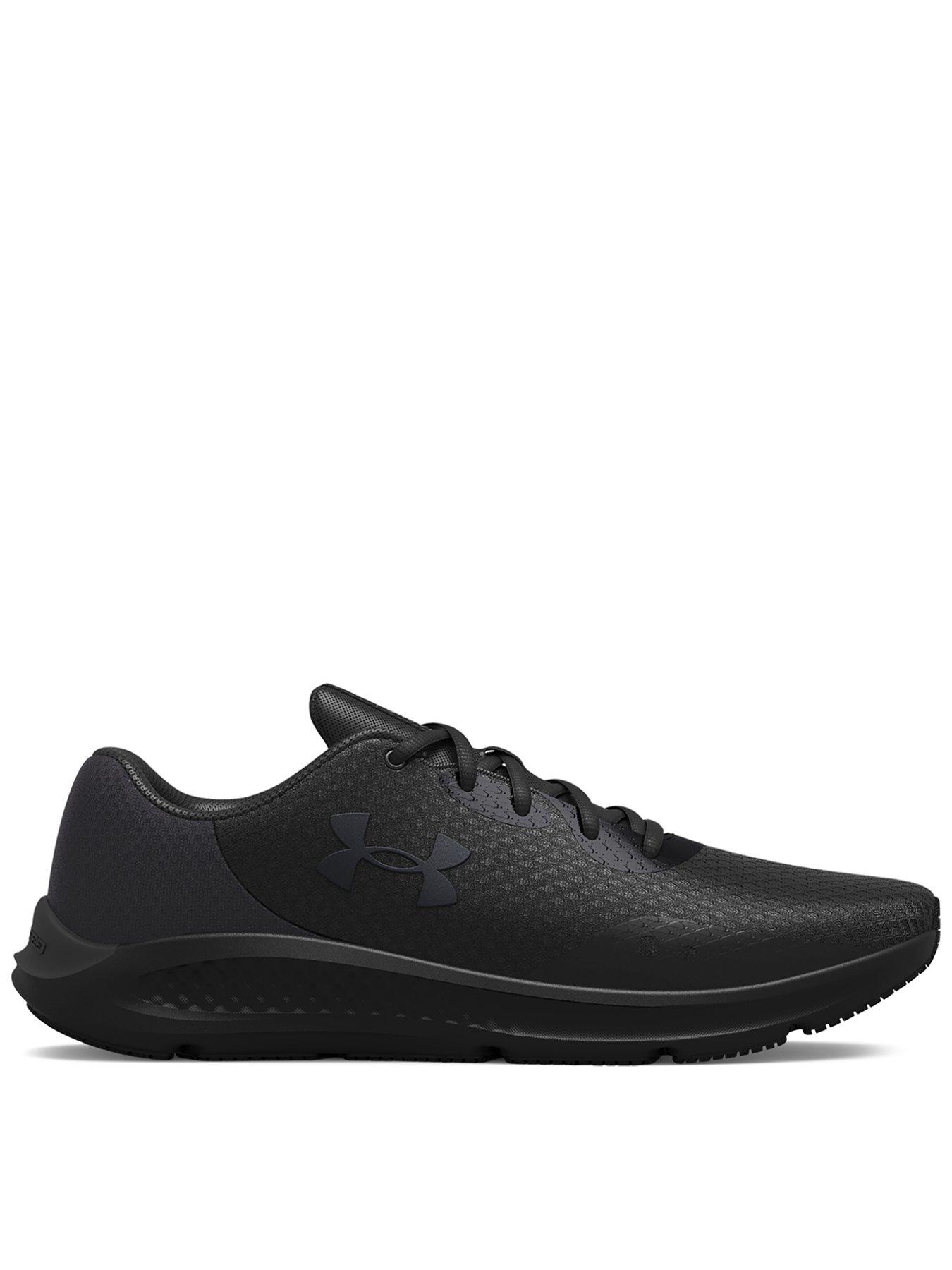 UNDER ARMOUR Men's Running Charged Pursuit 3 - BLACK/BLACK | Very.co.uk