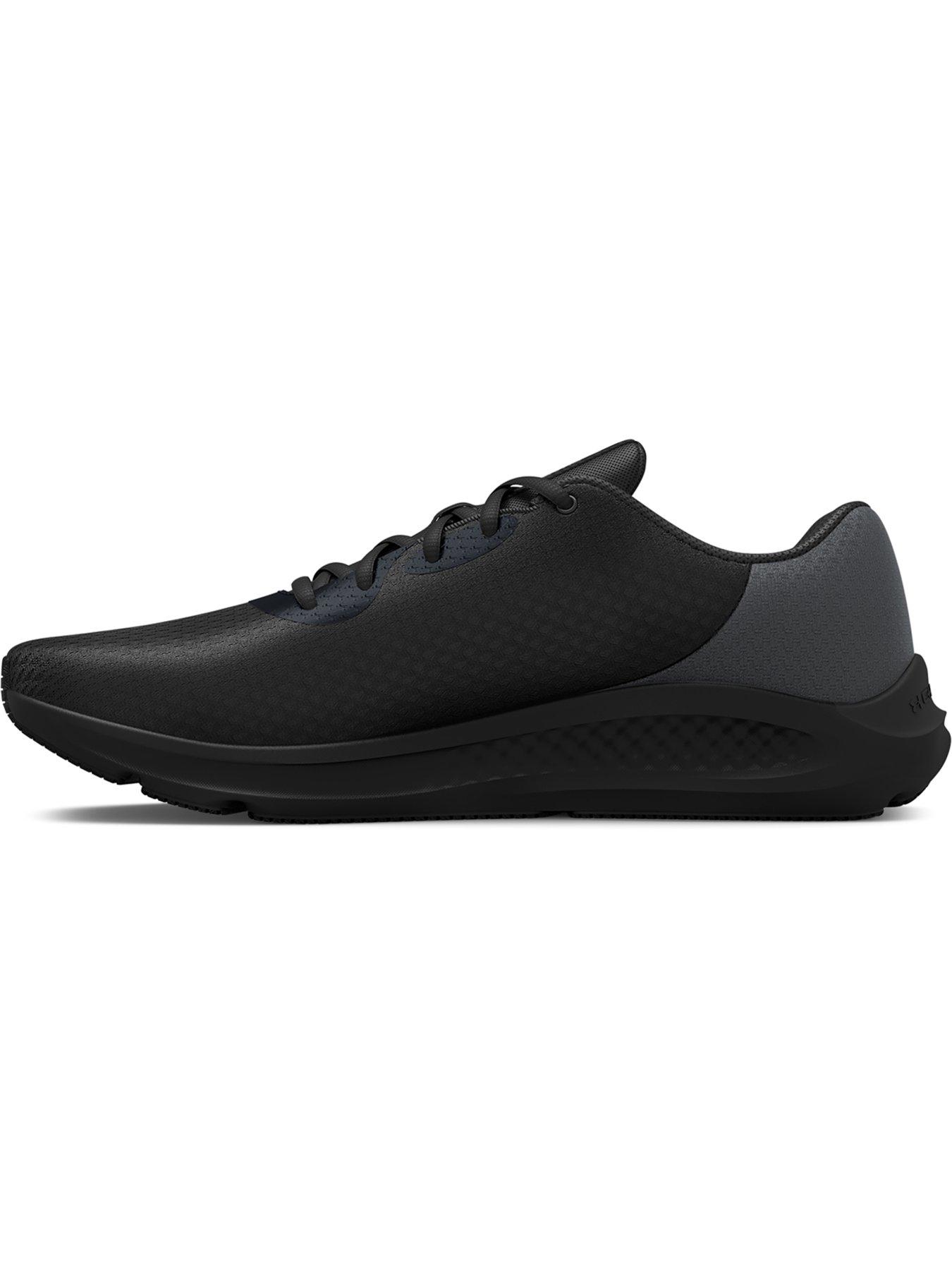 UNDER ARMOUR Men's Running Charged Pursuit 3 - BLACK/BLACK | Very.co.uk
