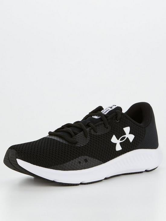 UNDER ARMOUR Running Charged Pursuit 3 - Black/White | very.co.uk