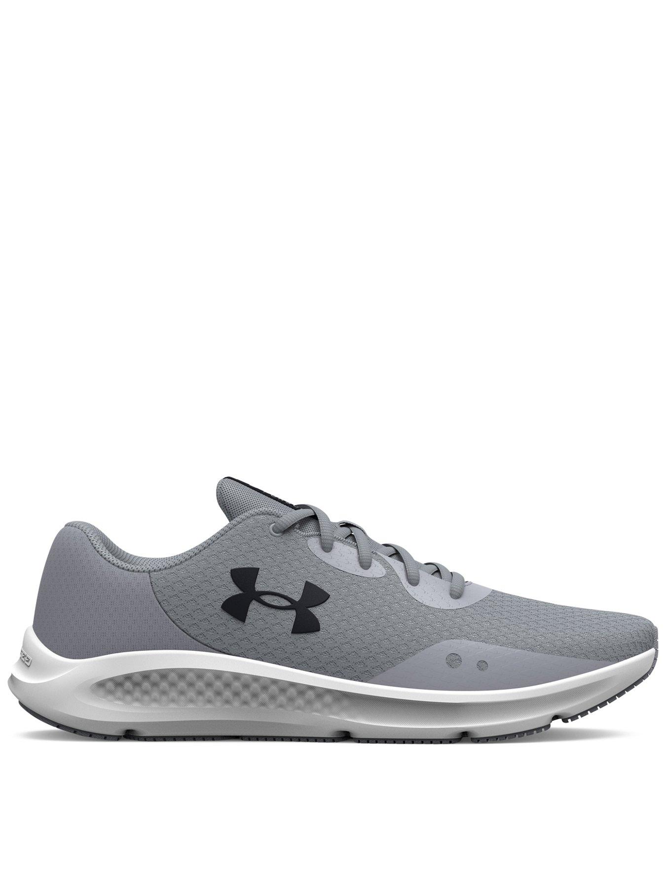 UNDER ARMOUR Running Charged Pursuit 3 - Grey/Black | very.co.uk
