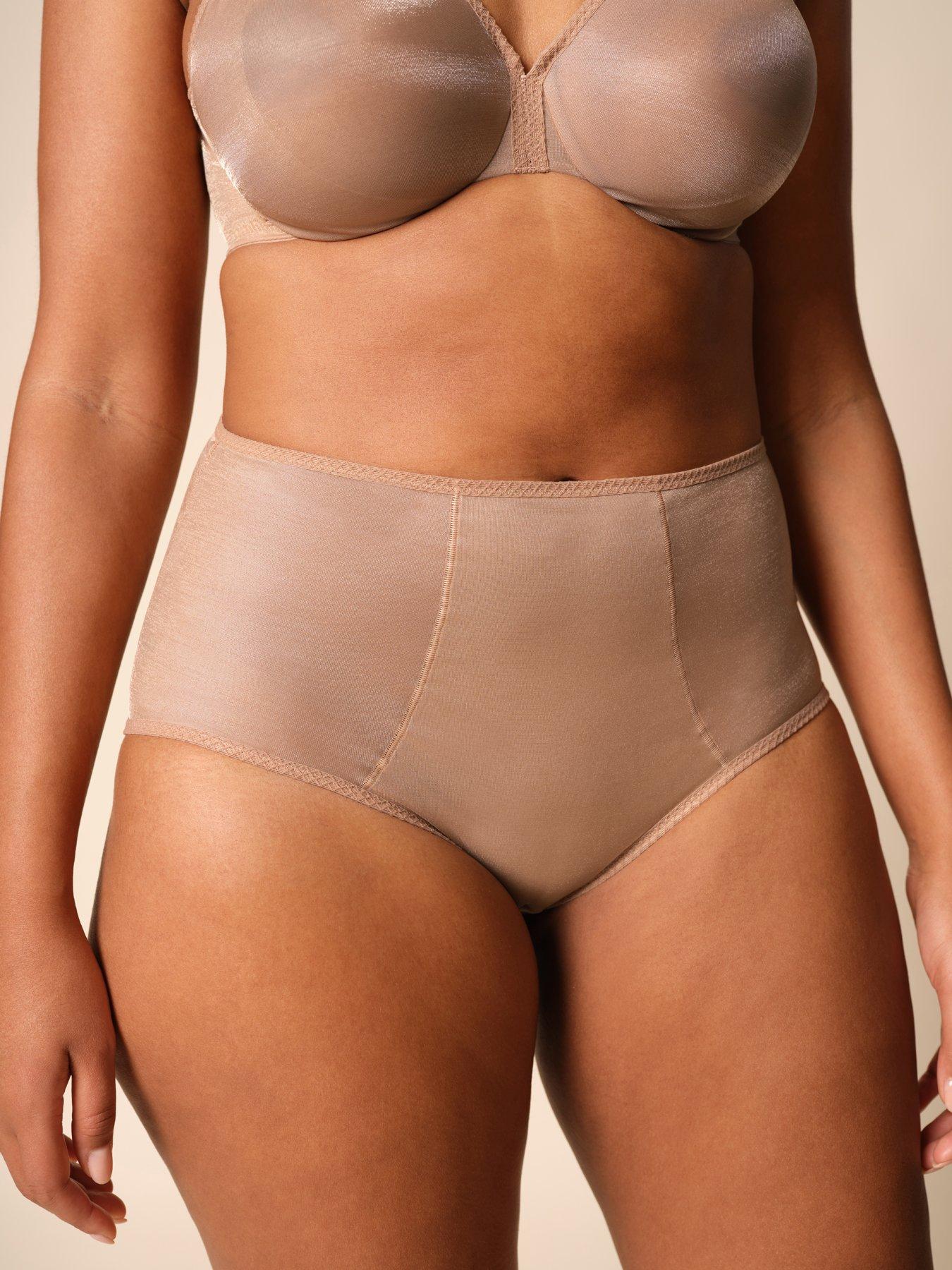 Gossard Glossies Deep Brief - Nude