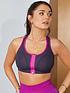  image of pour-moi-energy-elevate-zip-front-lightly-padded-sports-bra