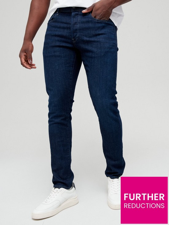 front image of g-star-raw-p3301-slim-fit-jeans-ndash-dark-bluep