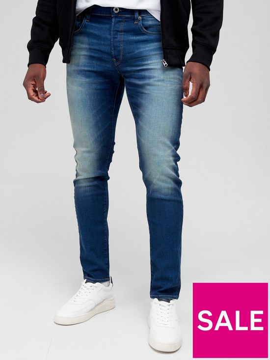 front image of g-star-raw-p3301-slim-fit-jeans-ndash-mid-bluep