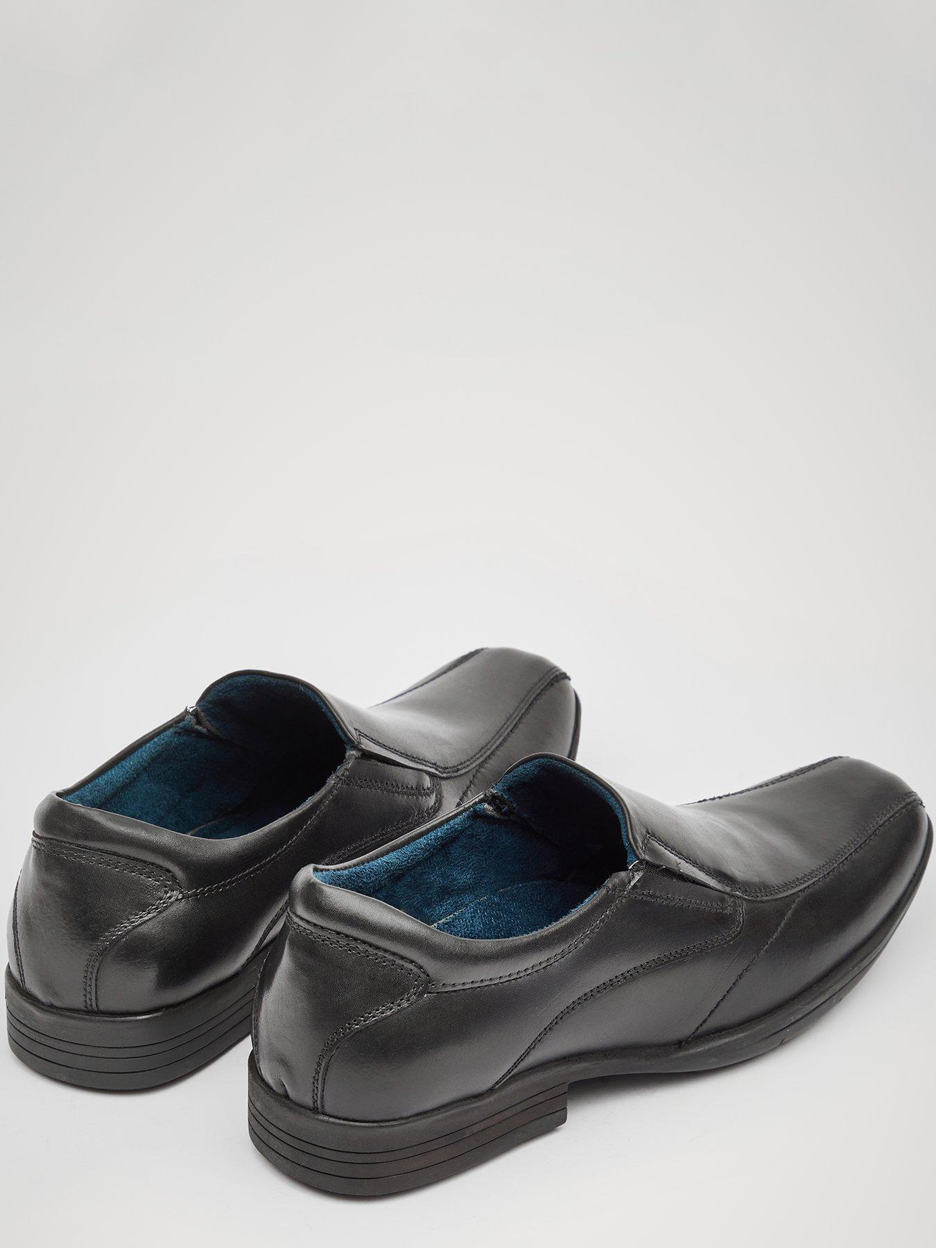 Image 4 of 4 of Pod Dundee Formal Slip On Shoes - Black