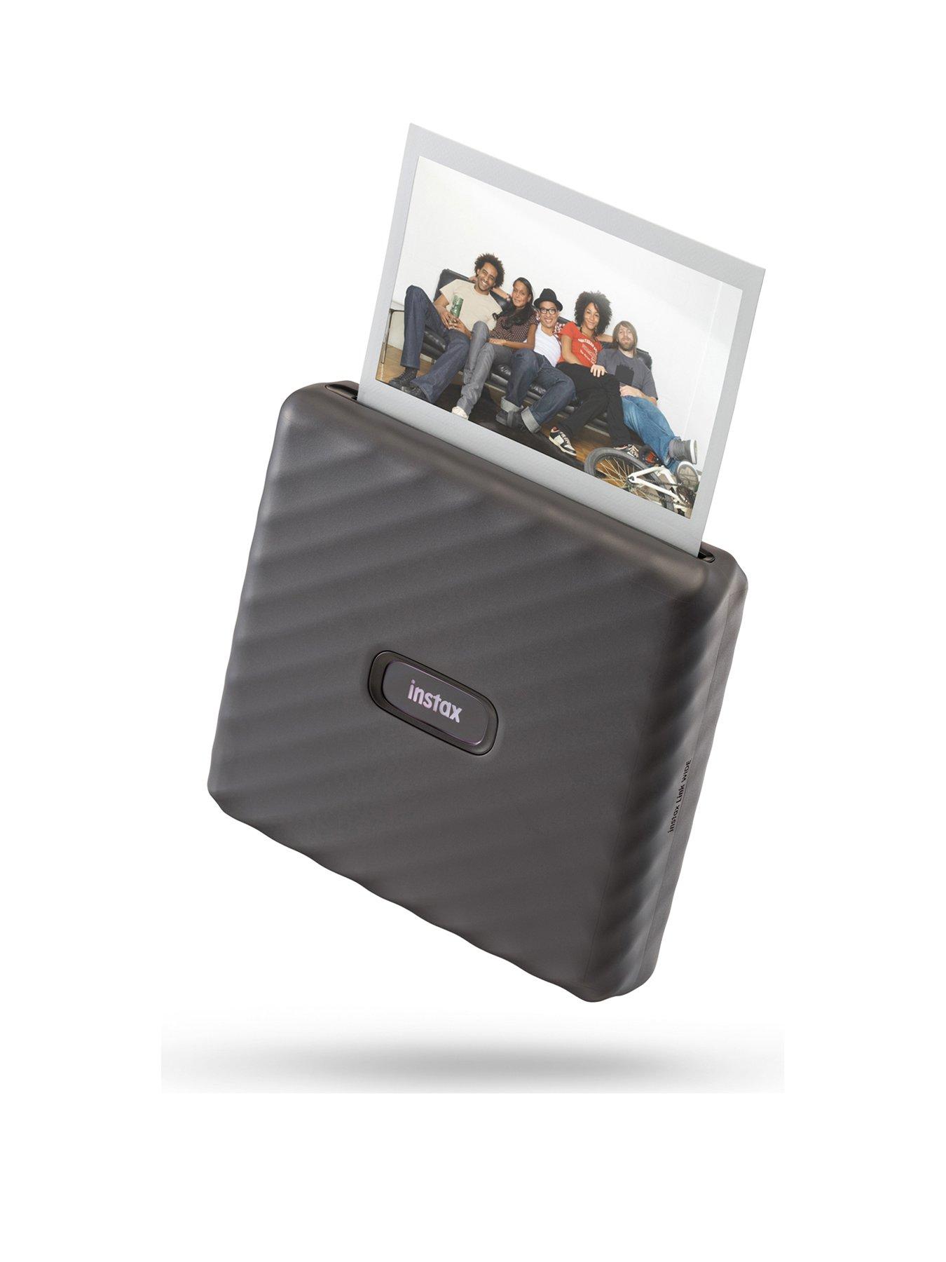 Image 2 of 6 of Fujifilm Instax Link Wide Printer - Mocha Gray