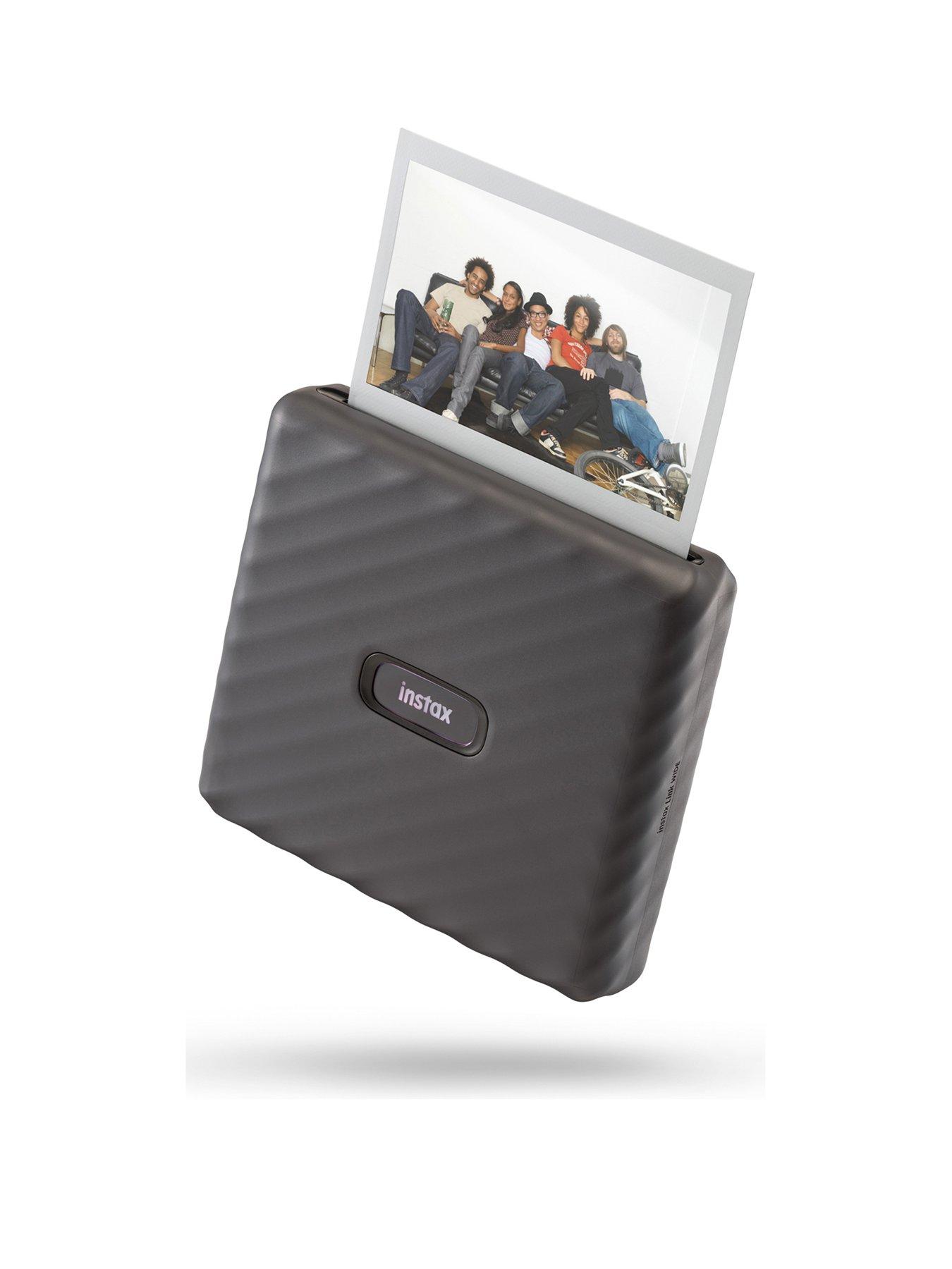 Image 3 of 7 of Fujifilm Instax Link Wide Printer + 20 Shots - Mocha Gray