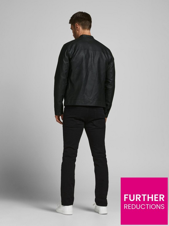 stillFront image of jack-jones-faux-leather-jacket