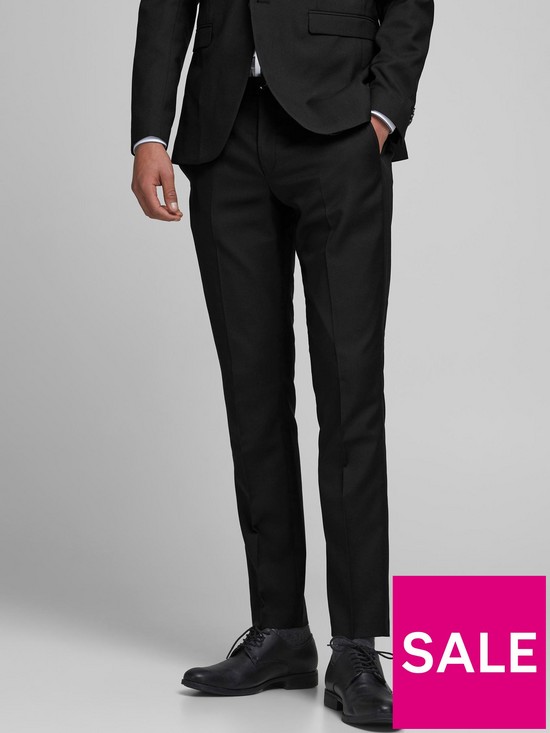 front image of jack-jones-solaris-suit-trousers