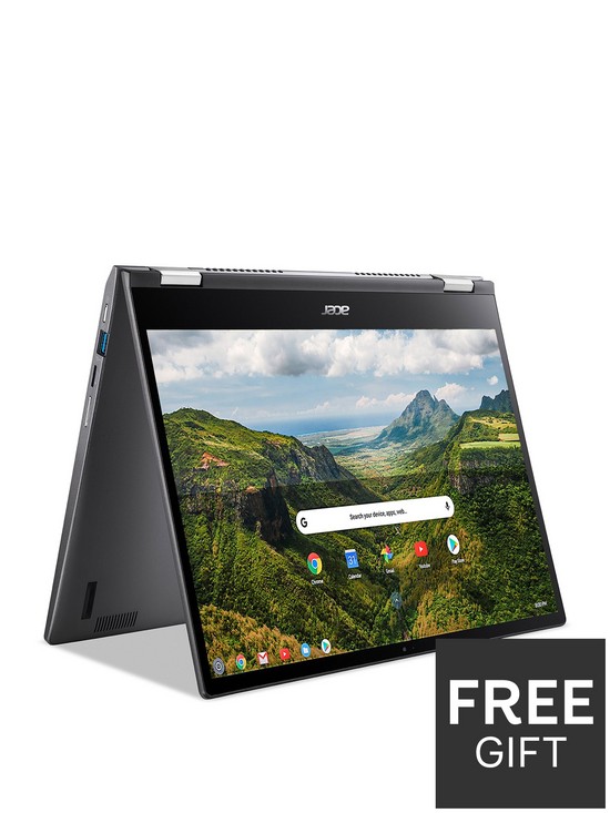 front image of acer-chromebook-spin-713-cp713-3w-135in-qhd-32-touchscreennbspintel-core-i3-1115g4-8gb-ram-256gb-ssd-google-chrome-osnbspwith-optional-microsoft-365-family-15-months-iron