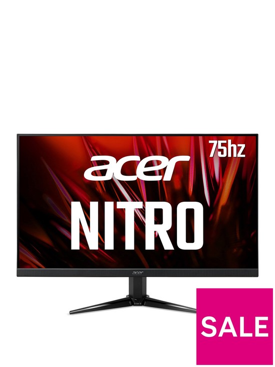 front image of acer-nitro-qg241ybii-238-inch-full-hd-gaming-monitornbsp--va-panel-freesync-75hz-1ms-hdmi-vga-black