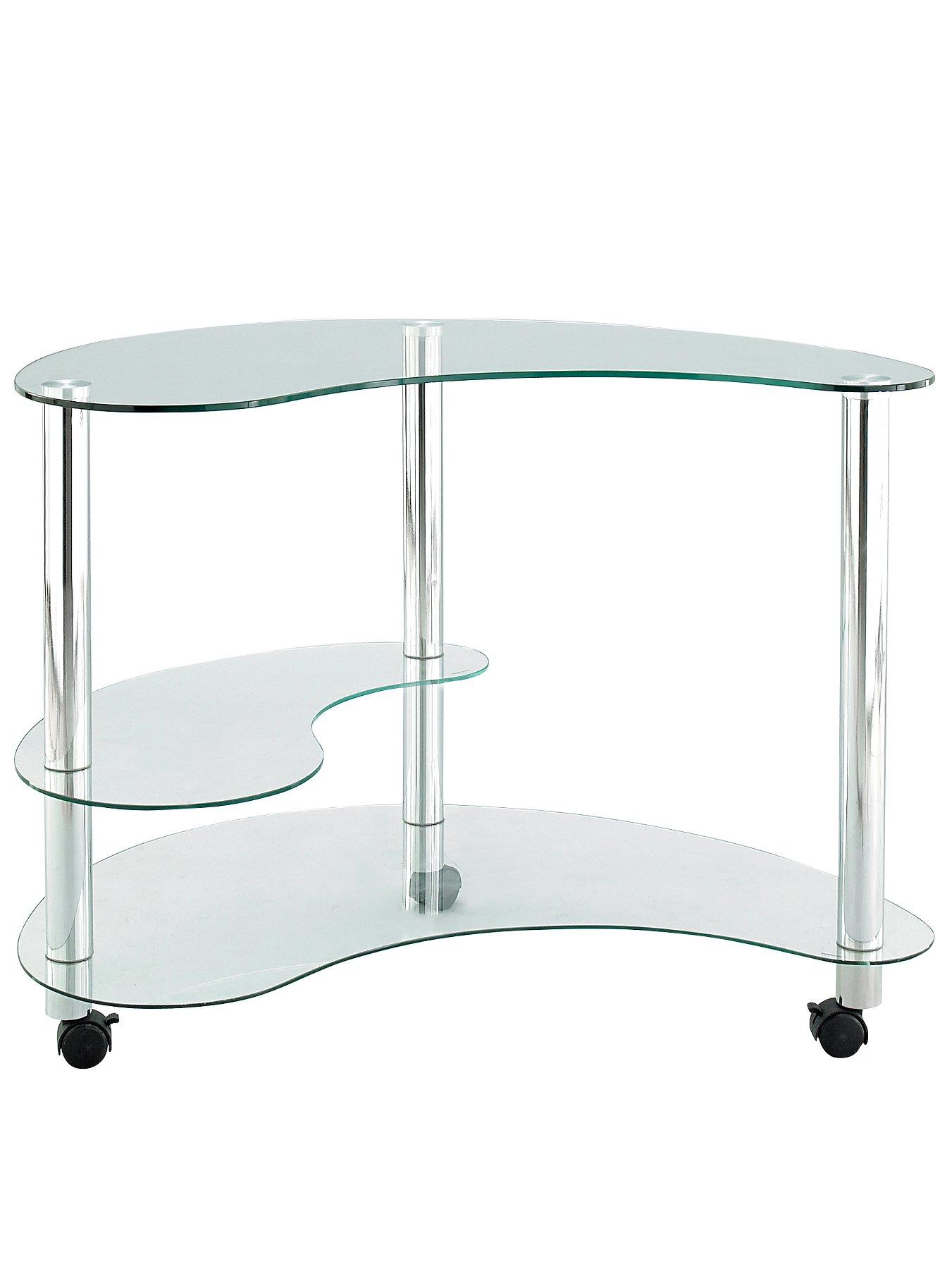 Clear Under 30 Desks Tables Home Garden Www Very Co Uk