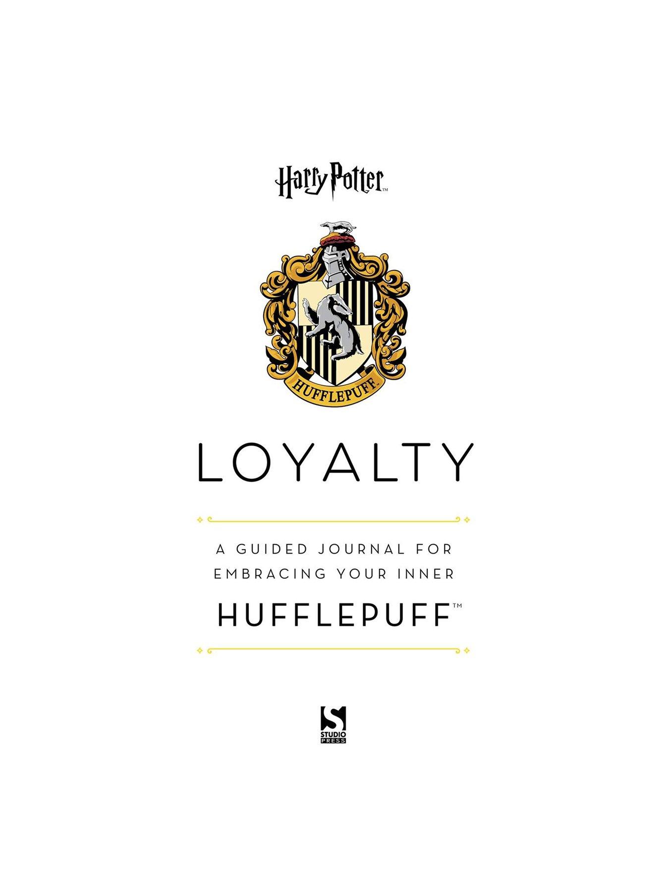 Image 3 of 3 of Harry Potter Guided Journal Hufflepuff