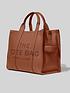  image of marc-jacobs-the-small-leather-tote-bag--nbspbrown