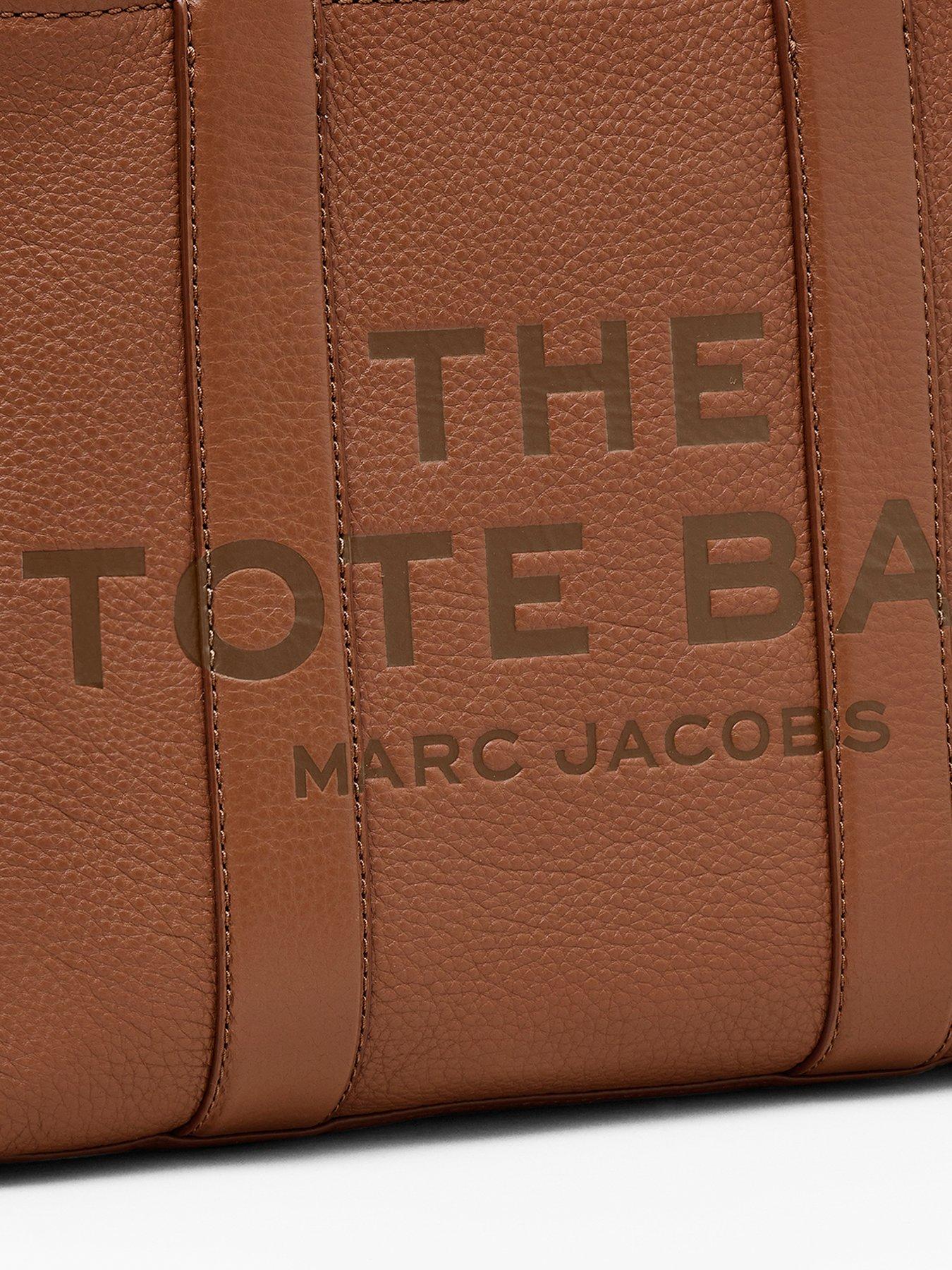 Image 4 of 5 of MARC JACOBS The Medium Tote Argan Oil&nbsp; - Brown