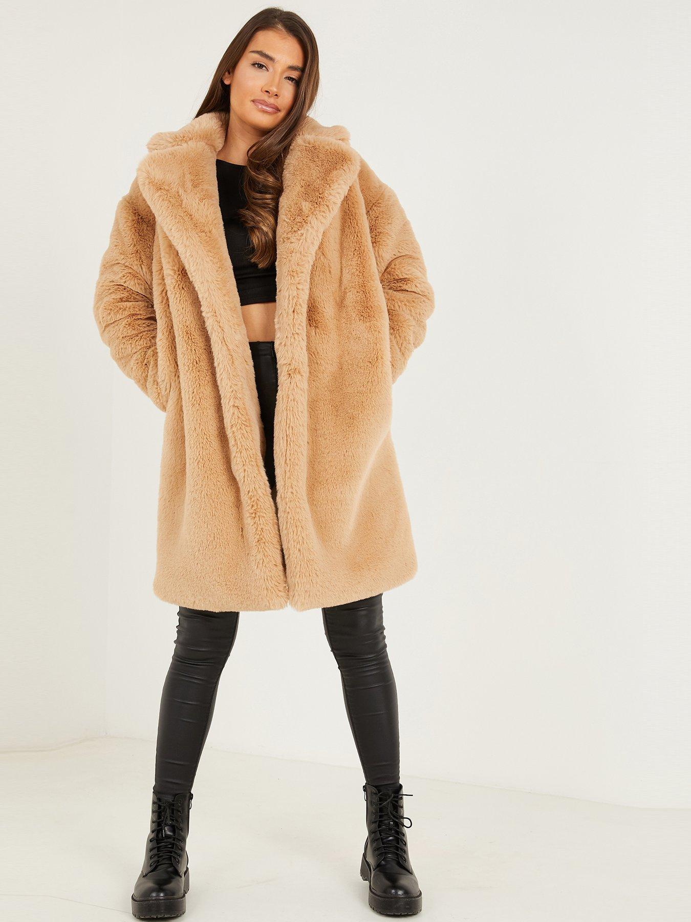 fake sheepskin coat