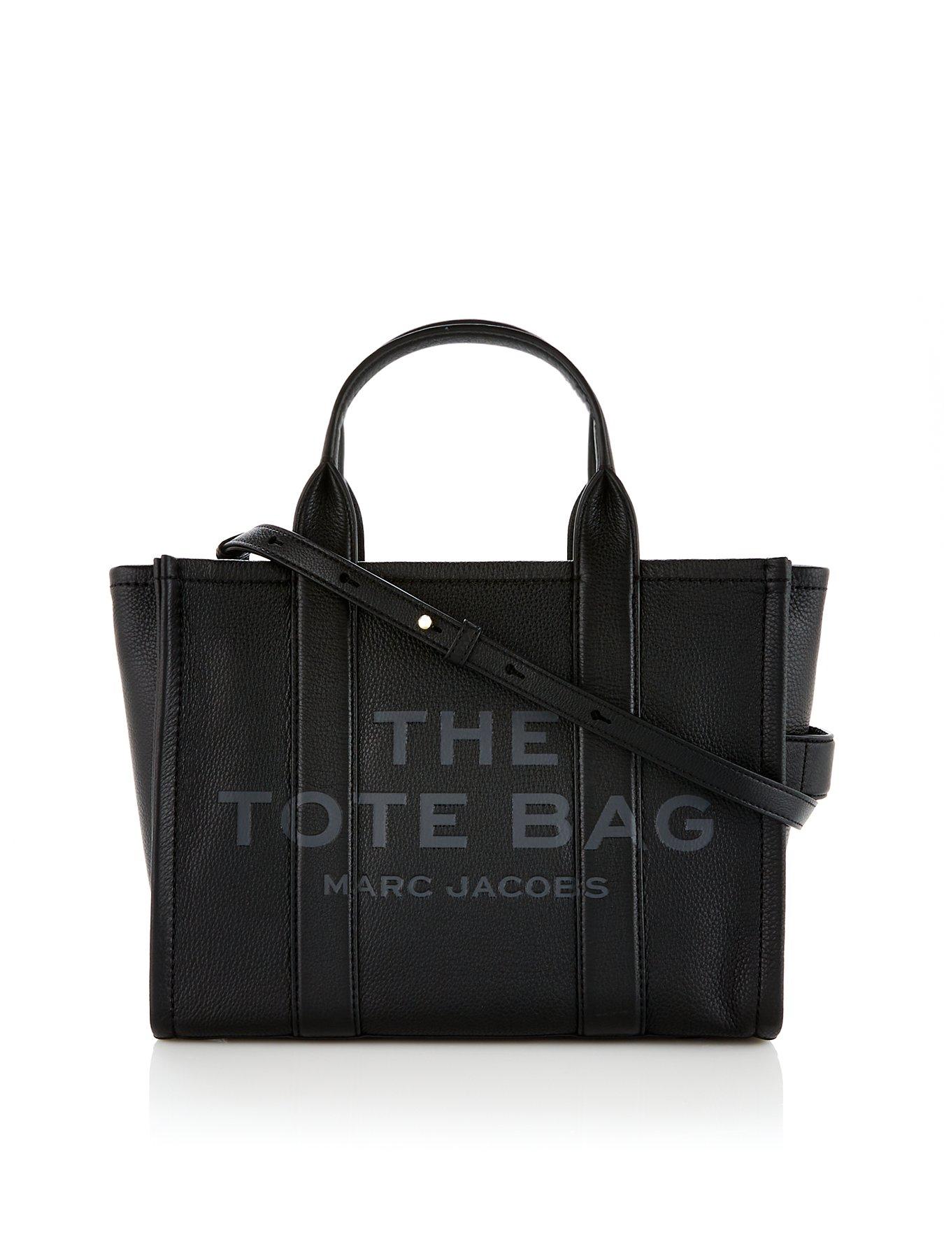 MARC JACOBS The Leather Small Tote Bag Black very