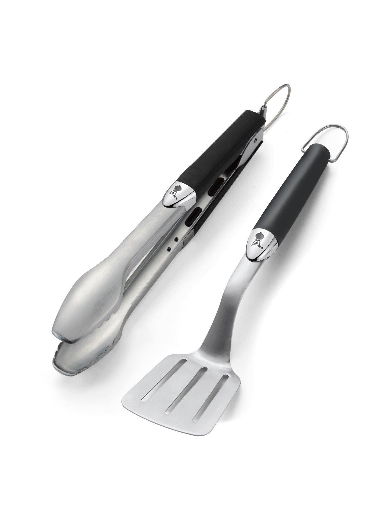 Image 2 of 2 of Weber Premium 2pc compact stainless steel Tool Set